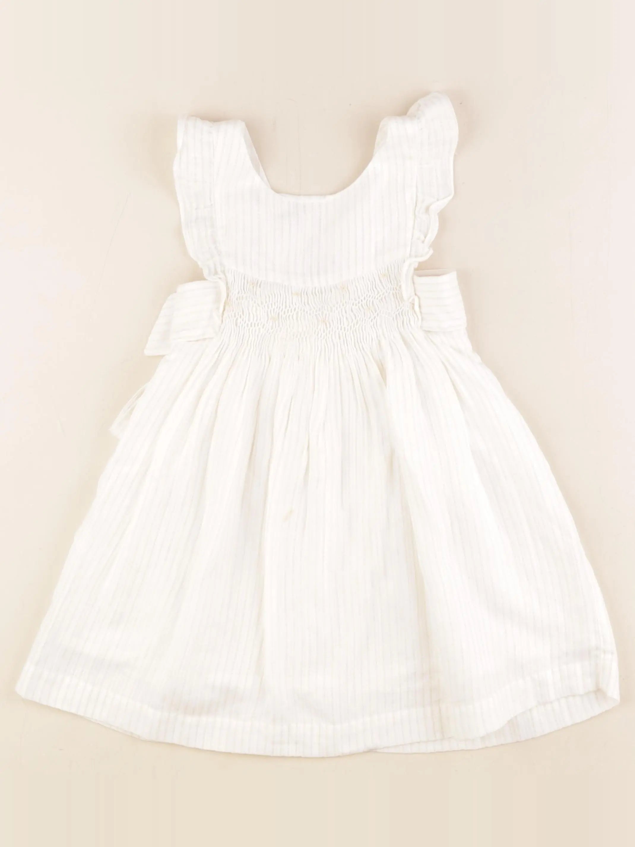 Cyrillus - robe blanc - 4 ans