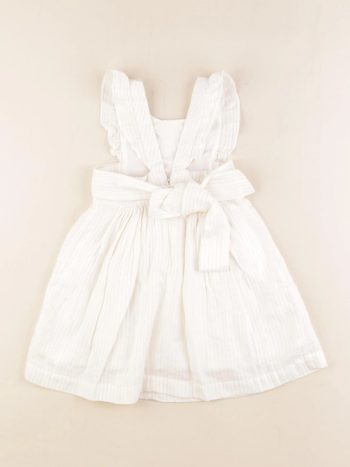 Cyrillus - robe blanc - 4 ans