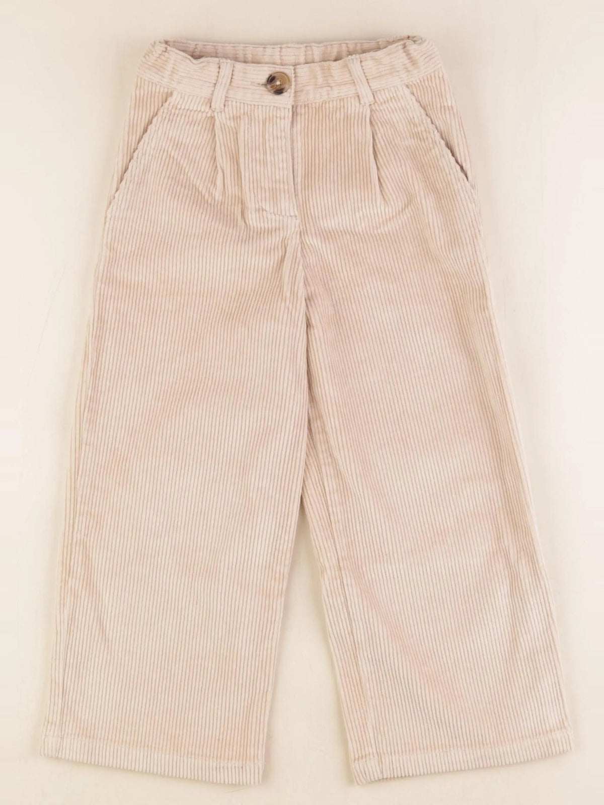 Cyrillus - pantalon beige - 6 ans