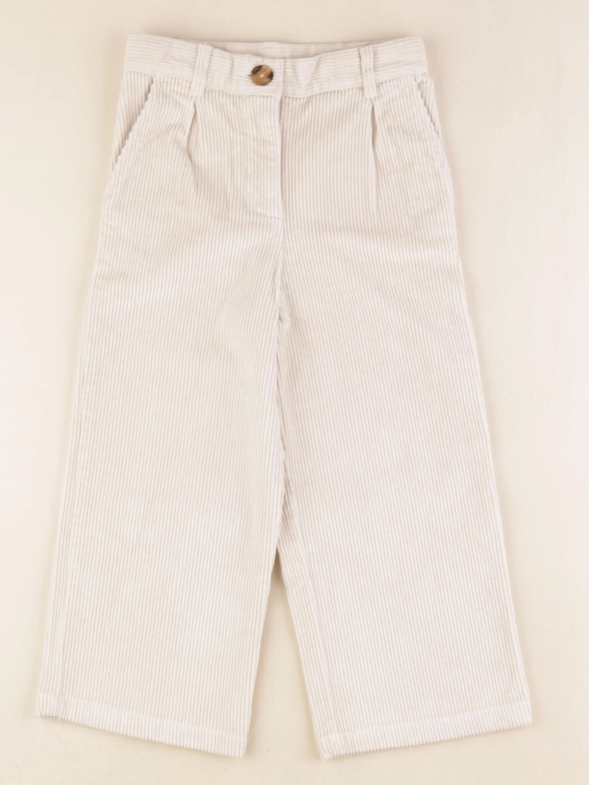 Cyrillus - pantalon blanc - 6 ans