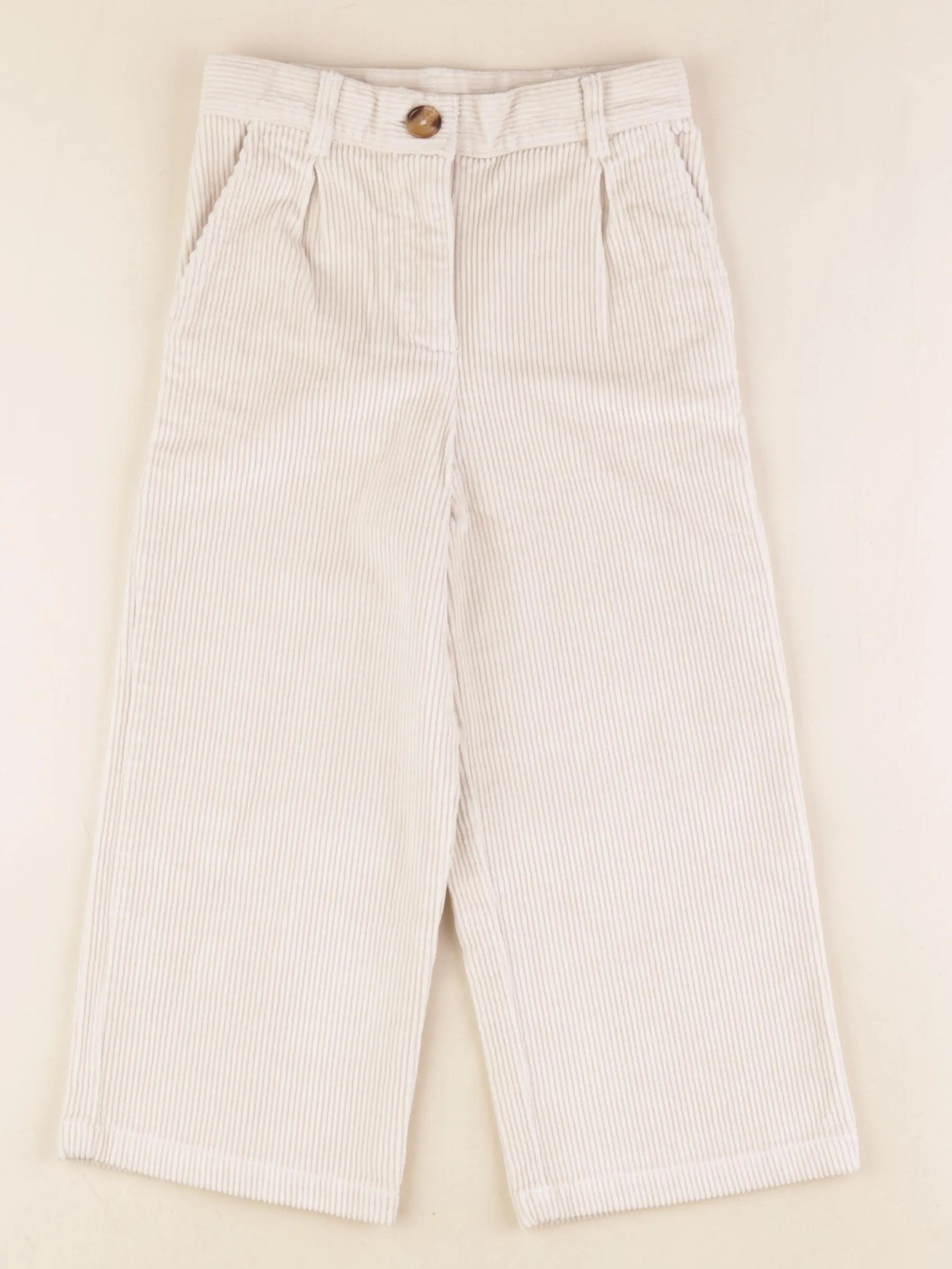 Cyrillus - pantalon blanc - 6 ans