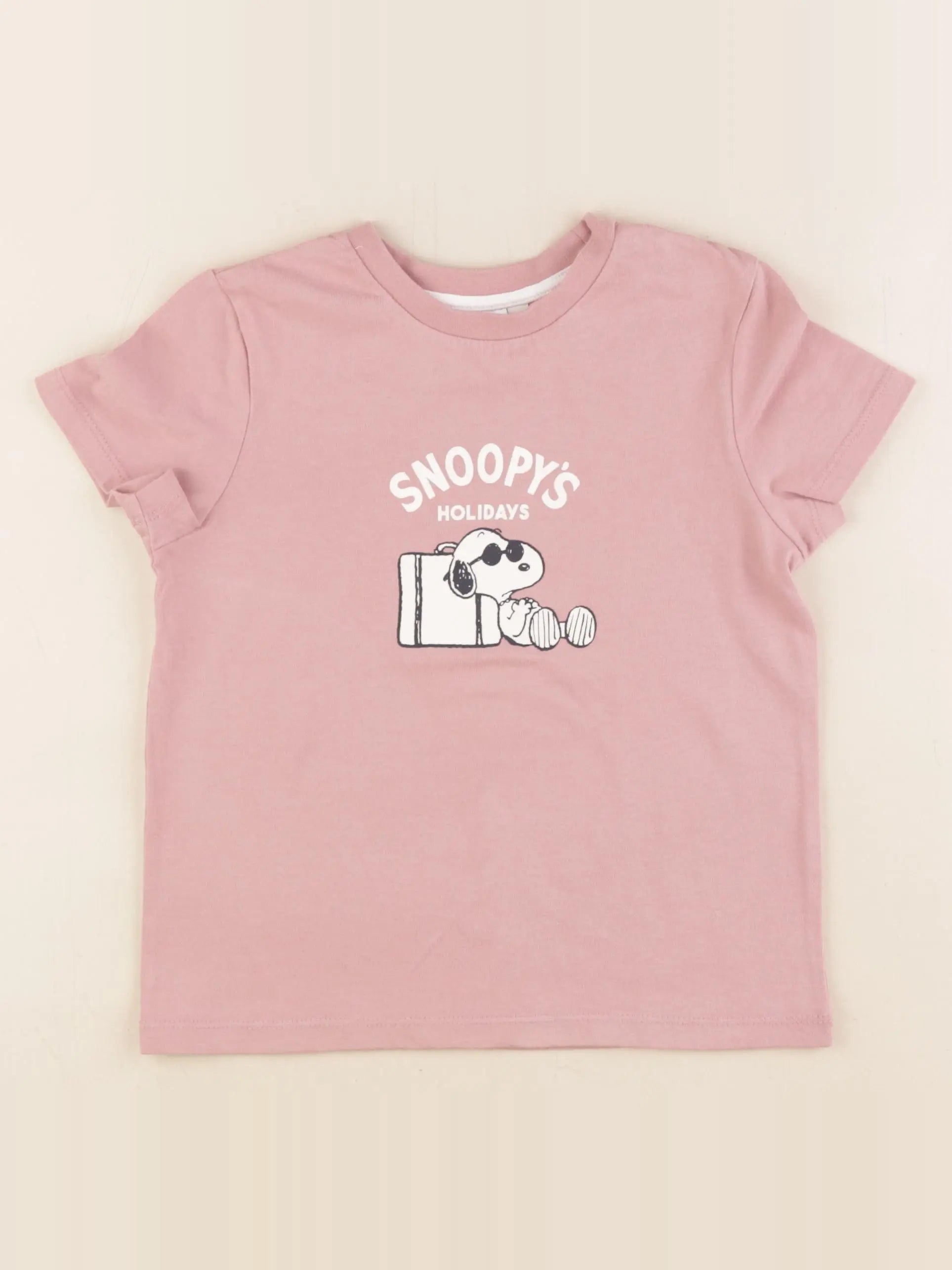 Cyrillus - tee-shirt rose - 6 ans