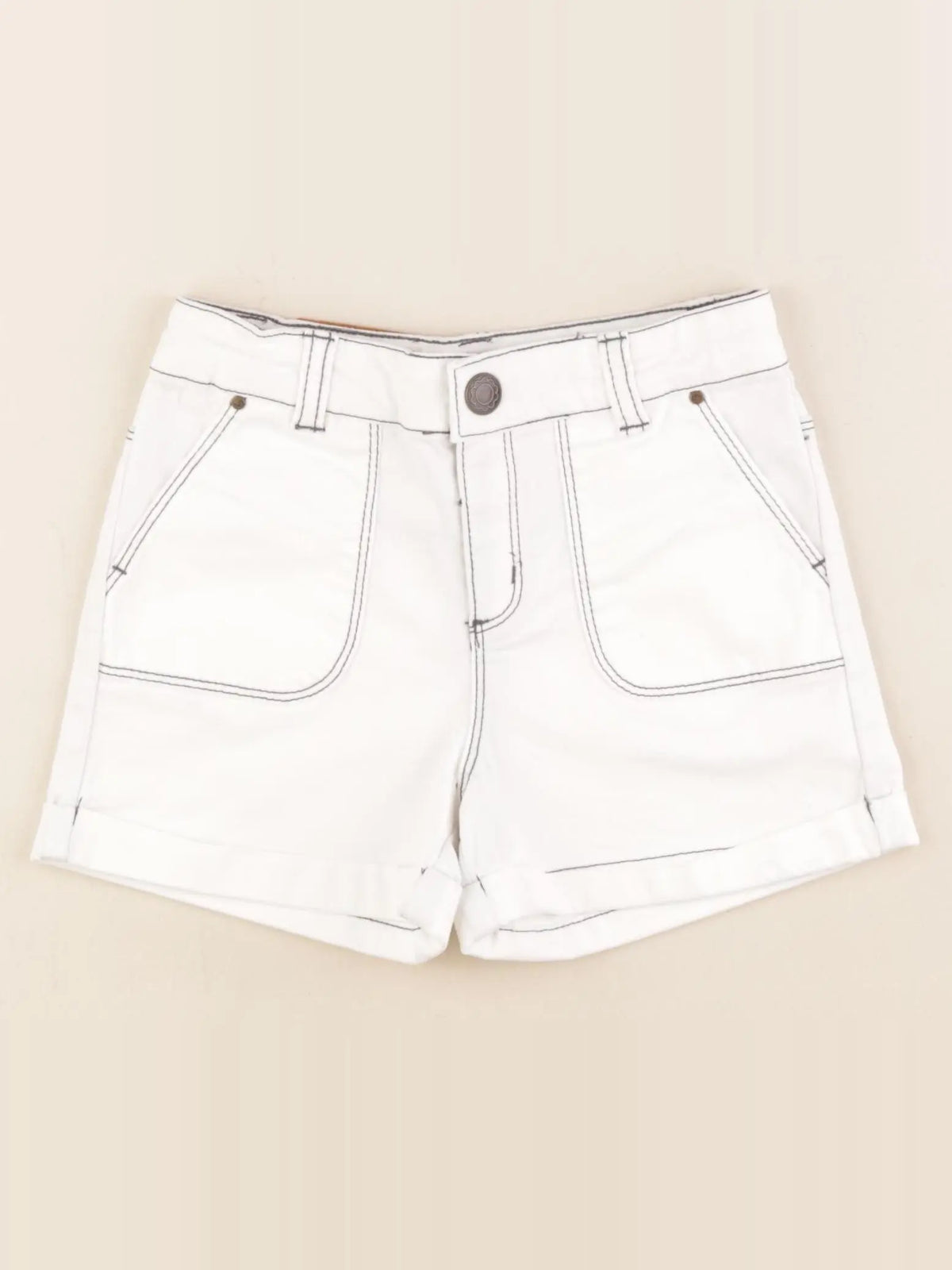 Cyrillus - short blanc - 6 ans