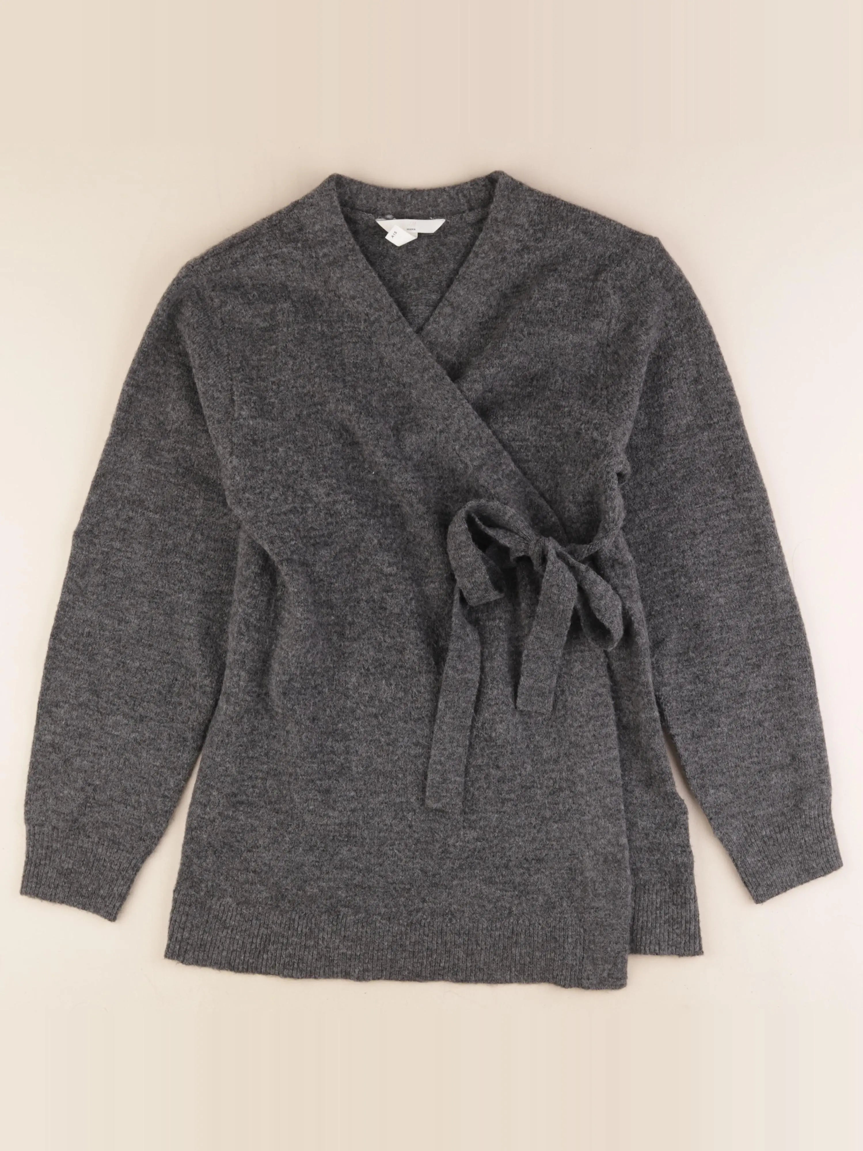 H&M - gilet grossesse, allaitement gris - s