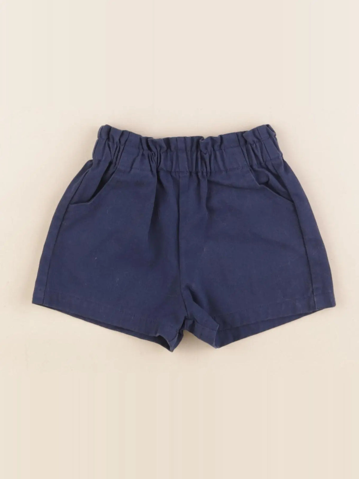 Vertbaudet - short bleu - 6 mois