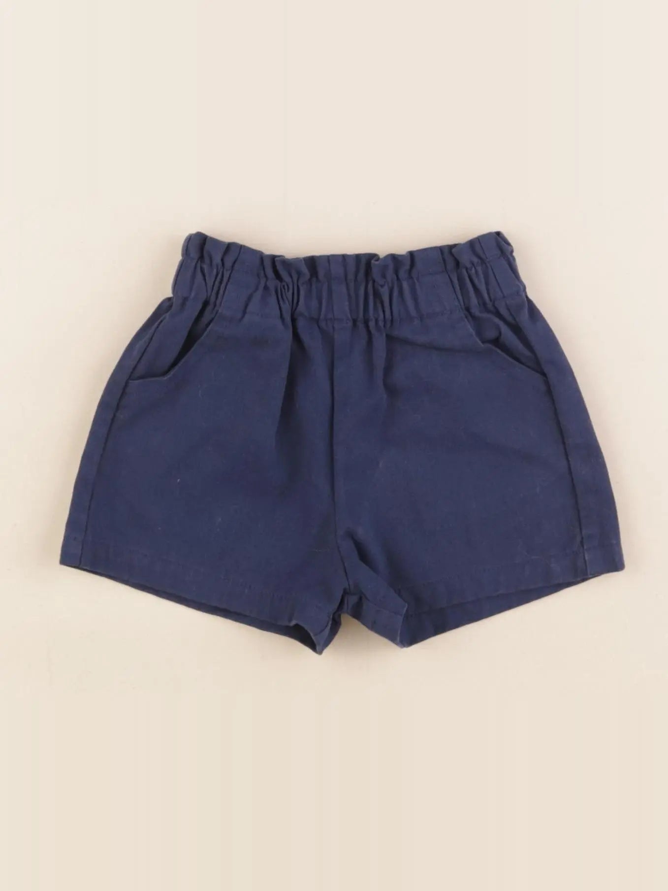 Vertbaudet - short bleu - 6 mois