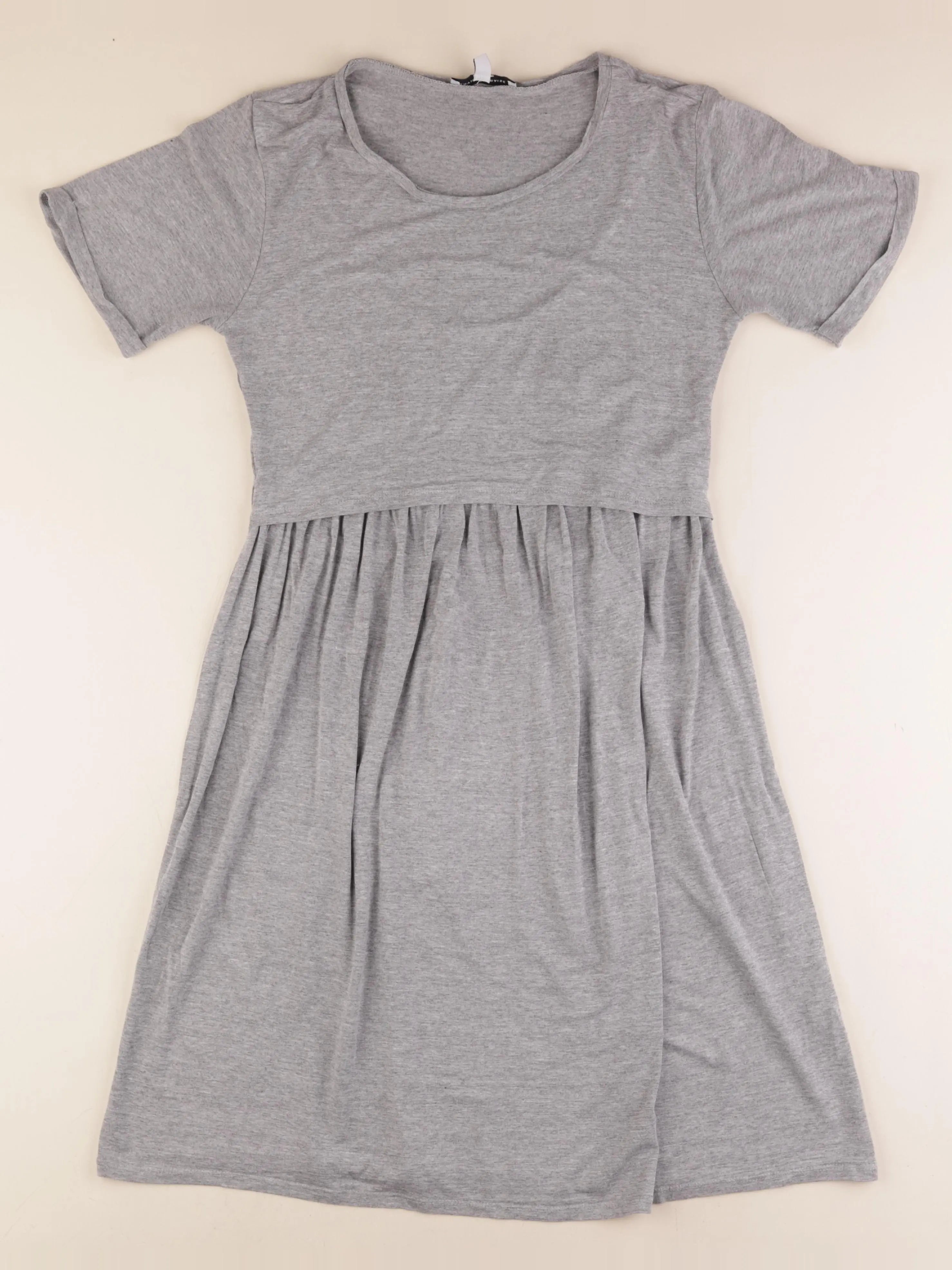 Envie de fraise - robe grossesse gris - 40 à 42