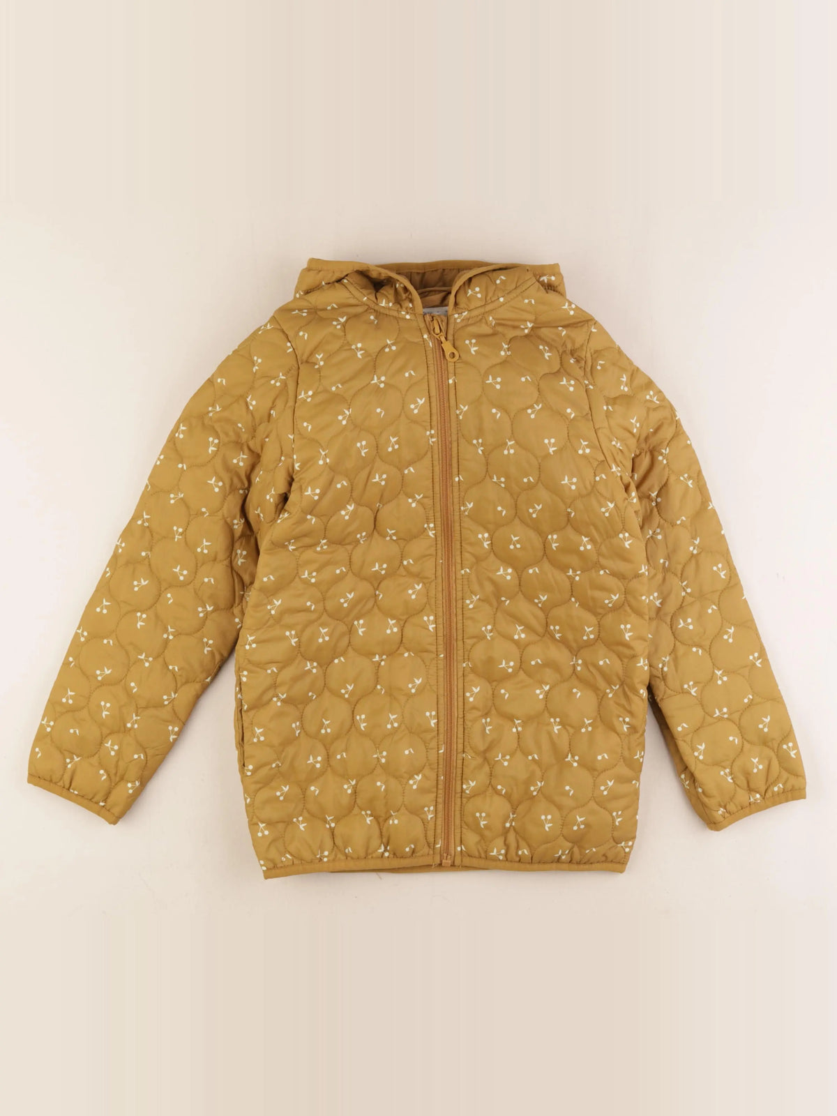 Vertbaudet - doudoune jaune - 10 ans