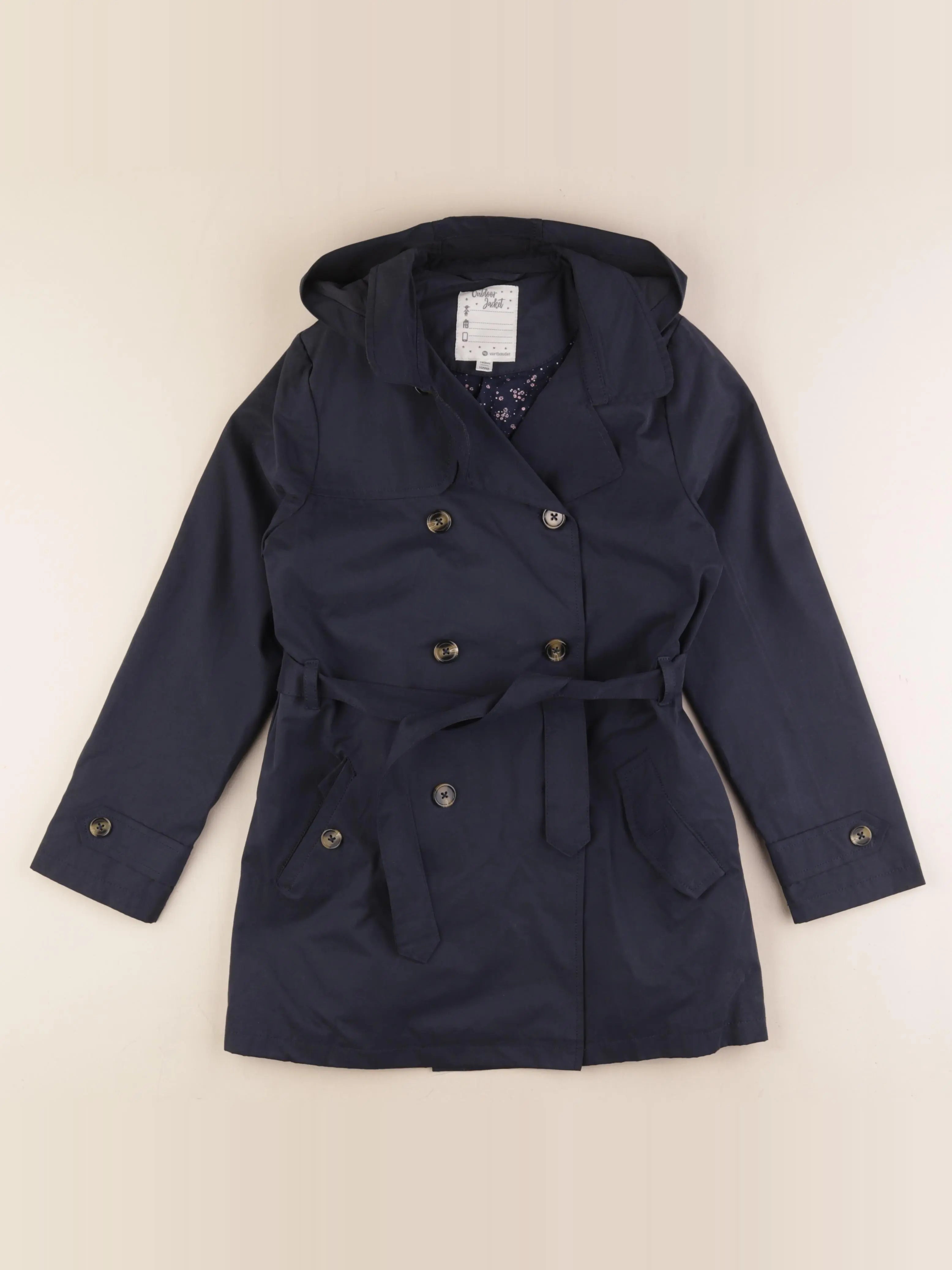 Vertbaudet - parka bleu - 10 ans