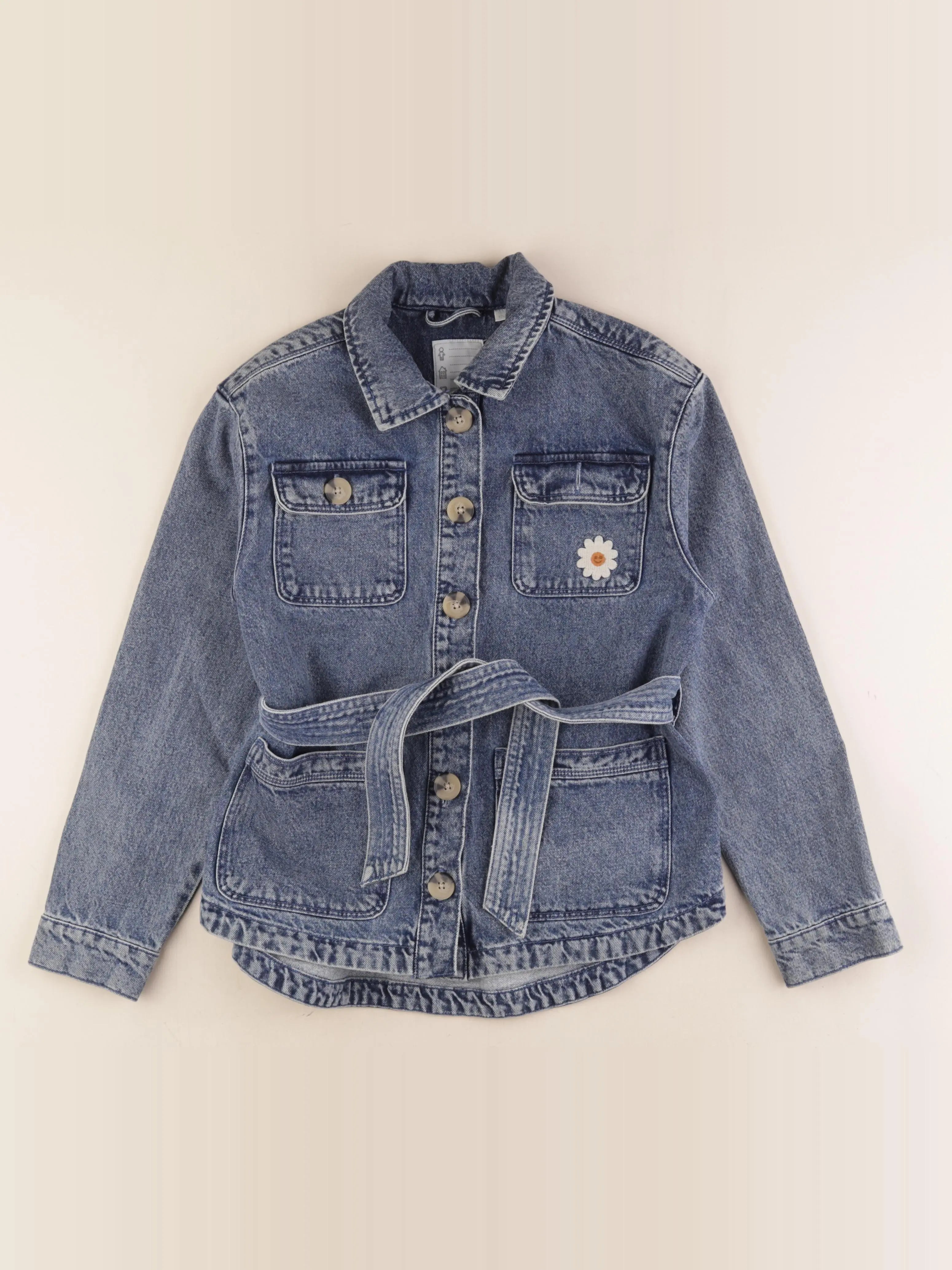 Vertbaudet - veste bleu - 12 ans