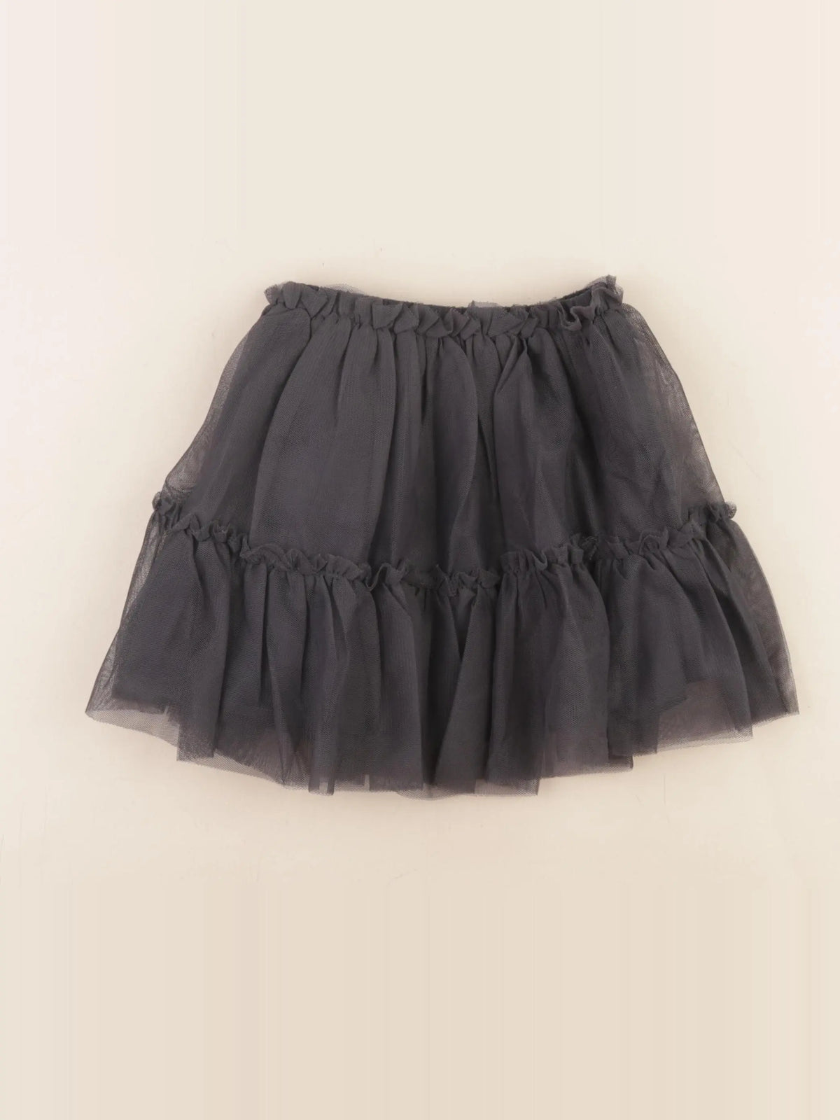 Vertbaudet - jupe gris - 4 ans