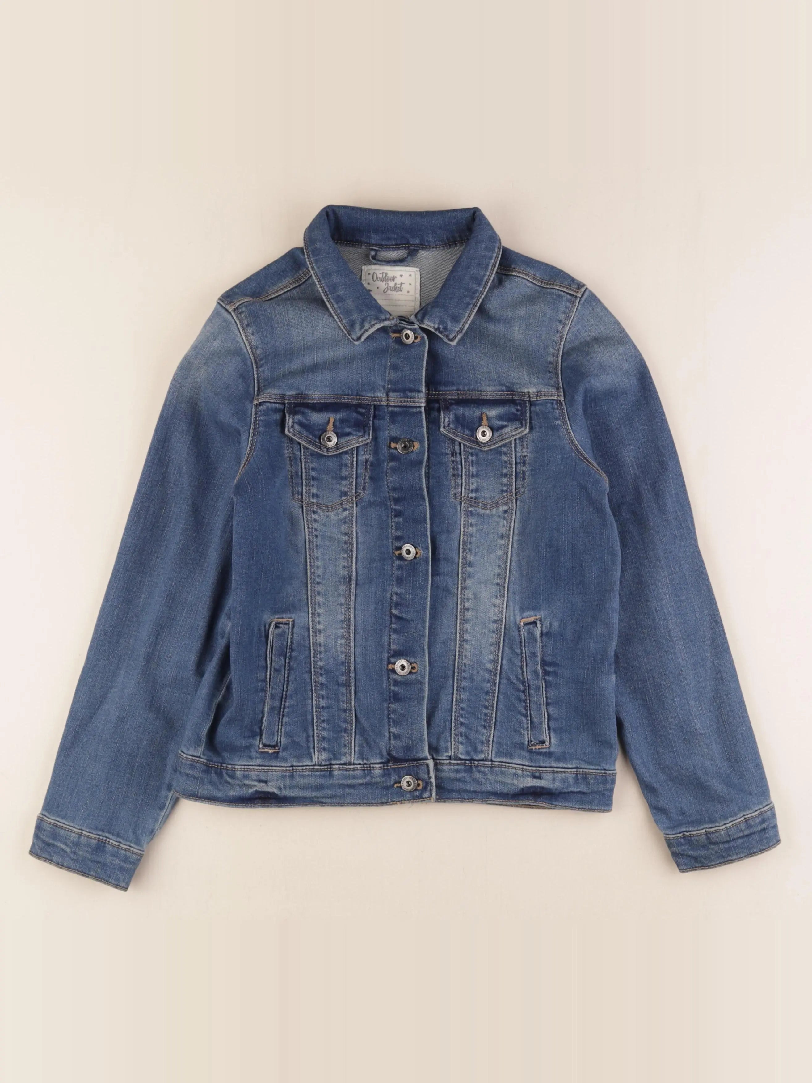 Vertbaudet - veste bleu - 9 ans