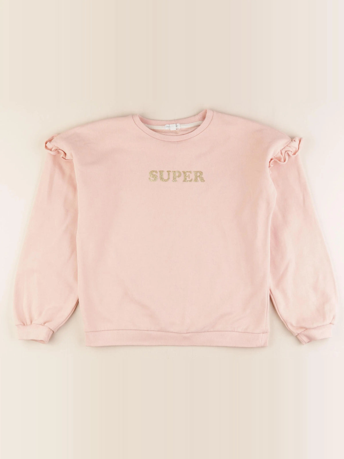 Vertbaudet - sweat rose - 12 ans