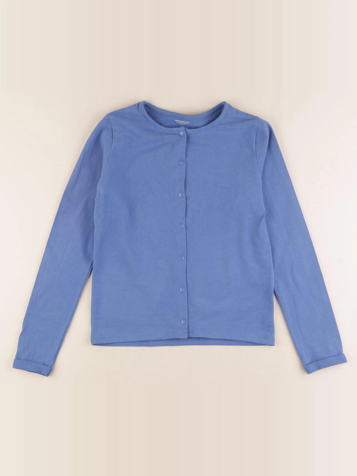 Vertbaudet - sweat bleu - 10 ans