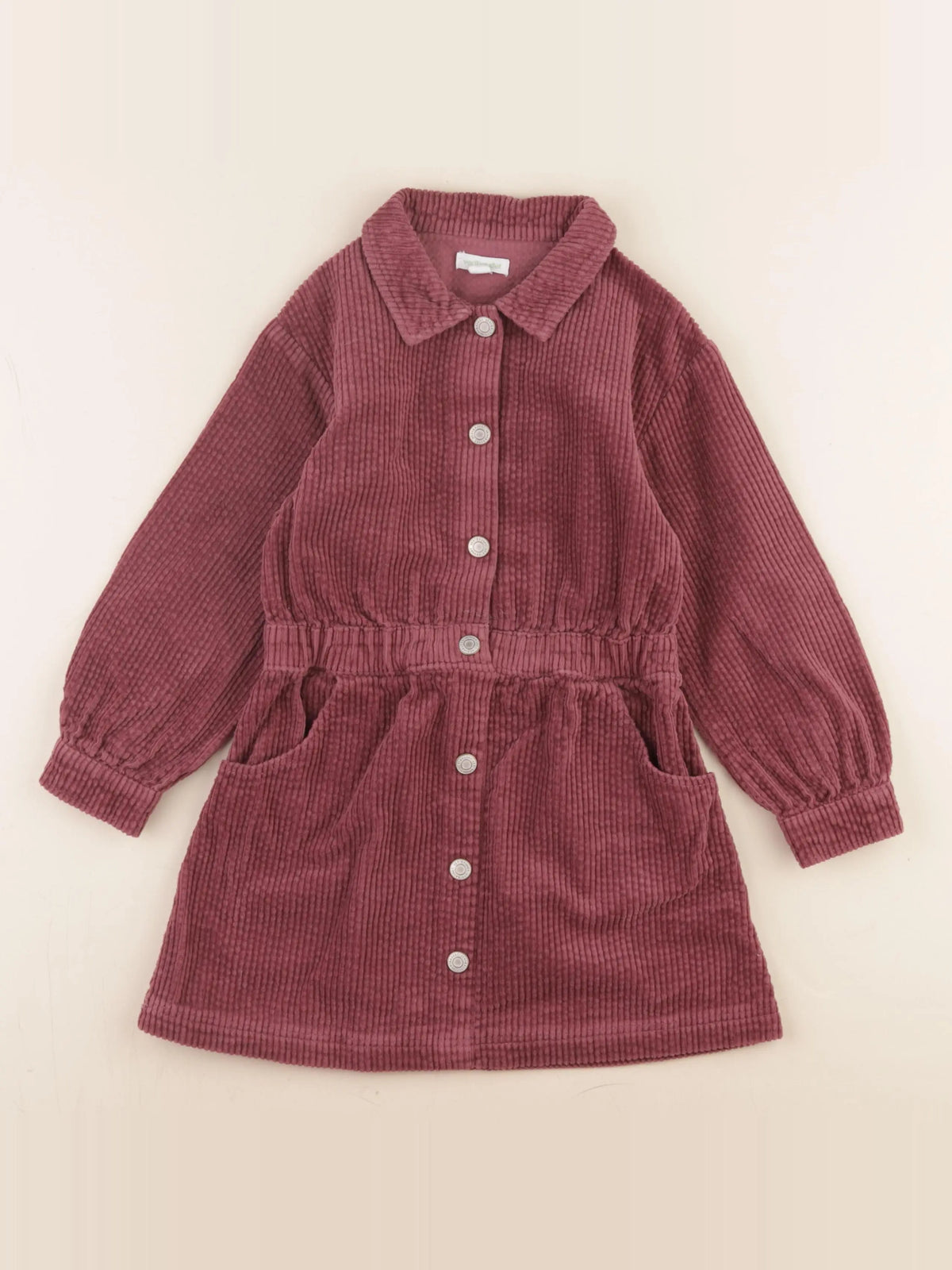 Vertbaudet - robe rouge - 6 ans