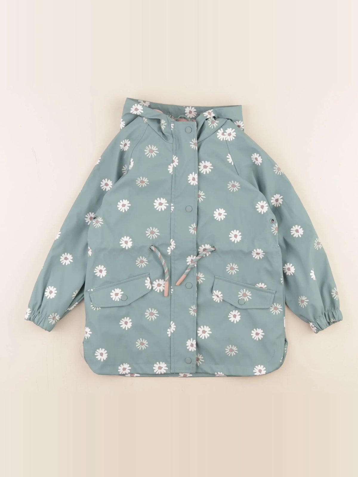 Vertbaudet - imperméable vert - 5 ans