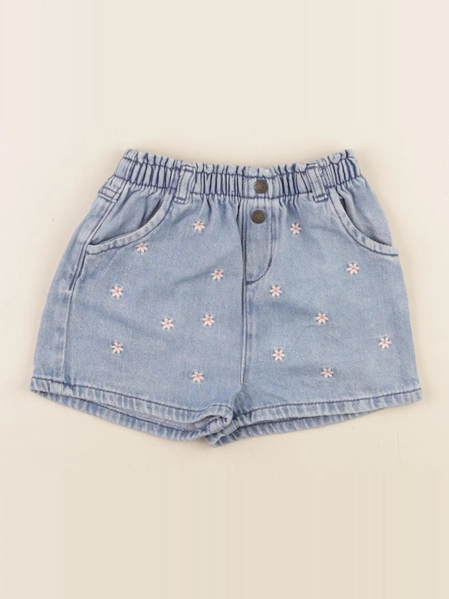 Vertbaudet - short bleu - 24 mois