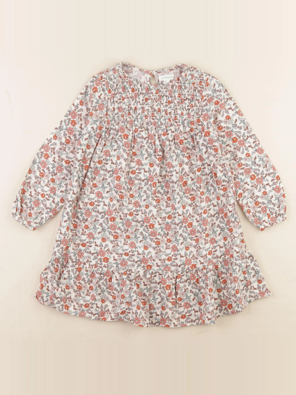 Vertbaudet - robe multicolore - 3 ans