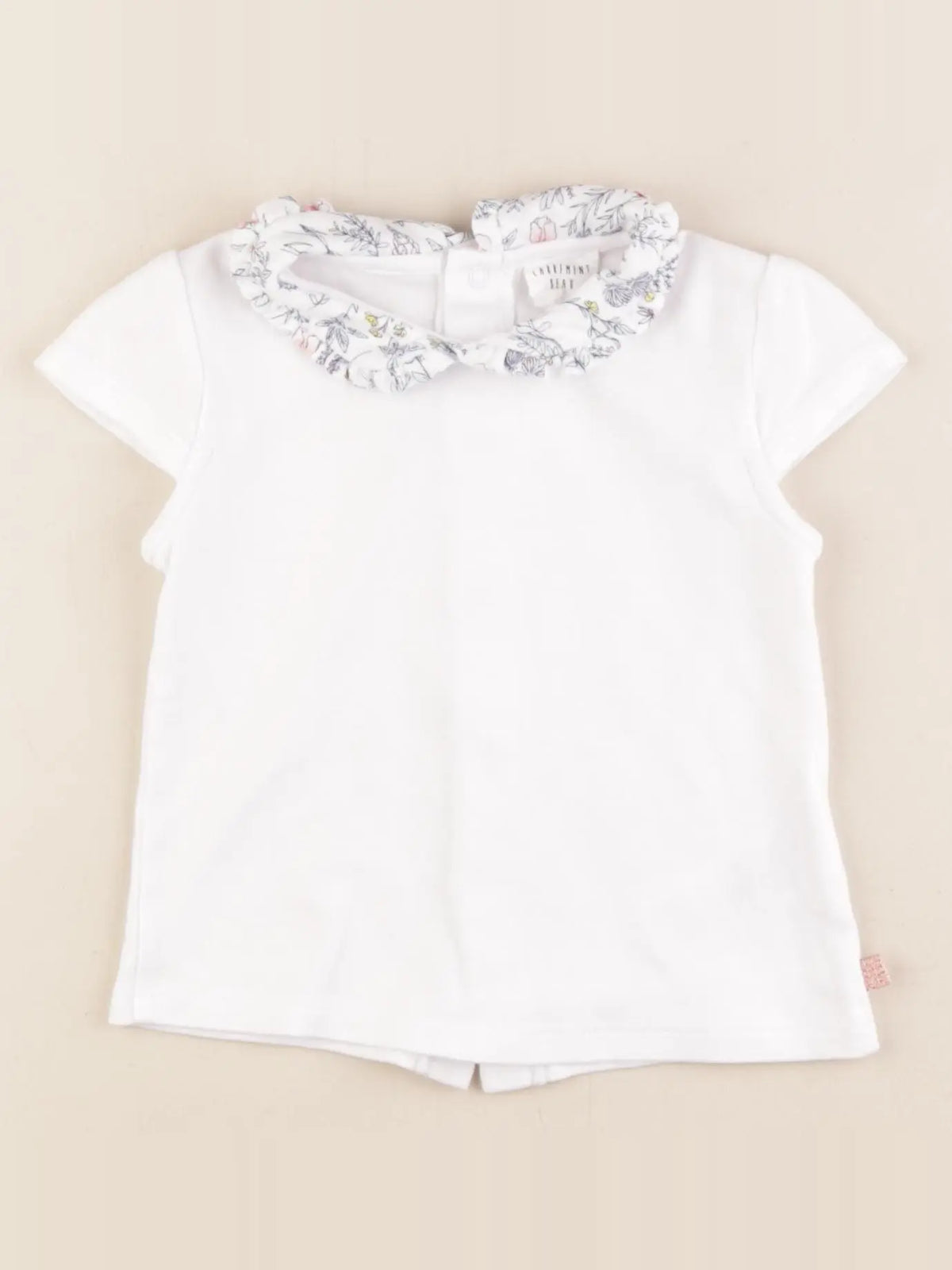 Carrément Beau - tee-shirt blanc - 18 mois