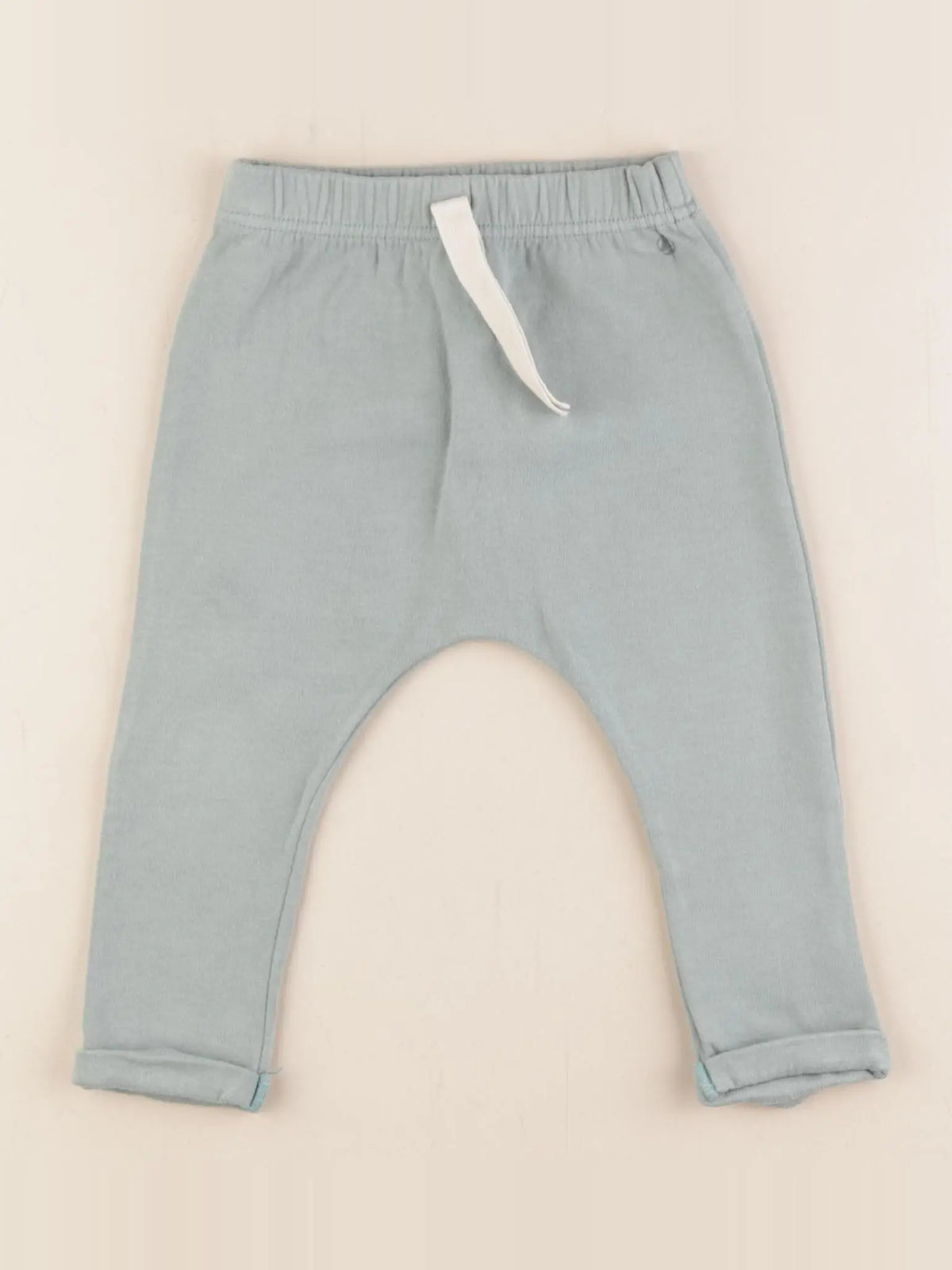 Petit Bateau - sarouel vert - 12 mois