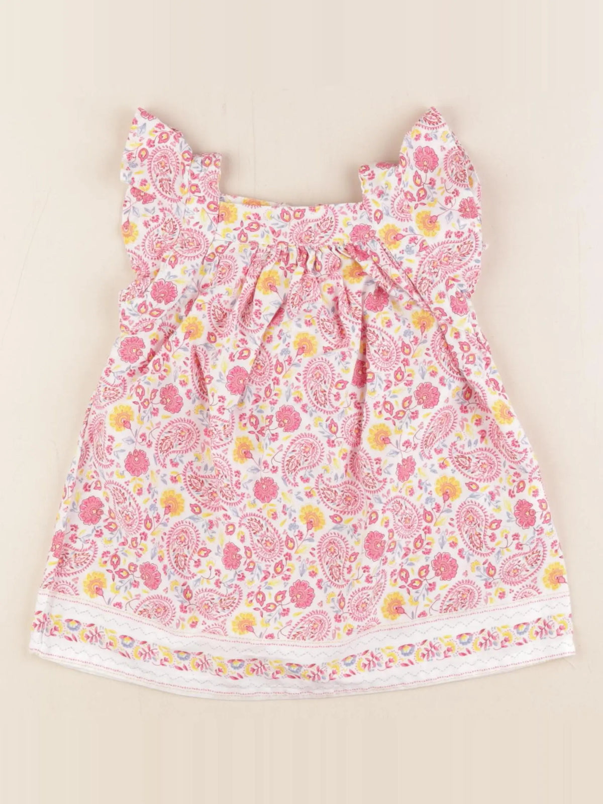 Tape à l'oeil - robe multicolore - 12 mois