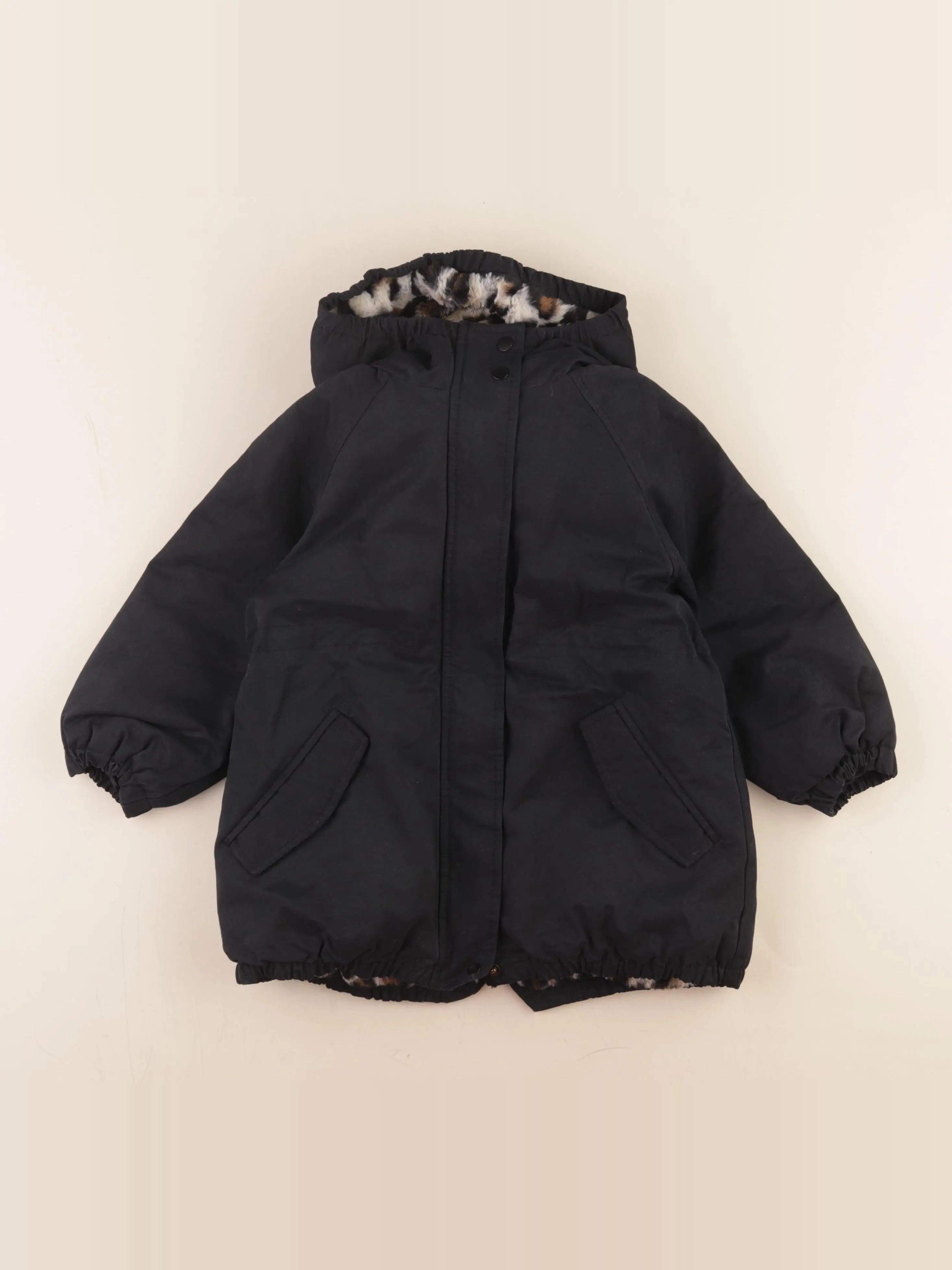 Vertbaudet - parka bleu - 5 ans