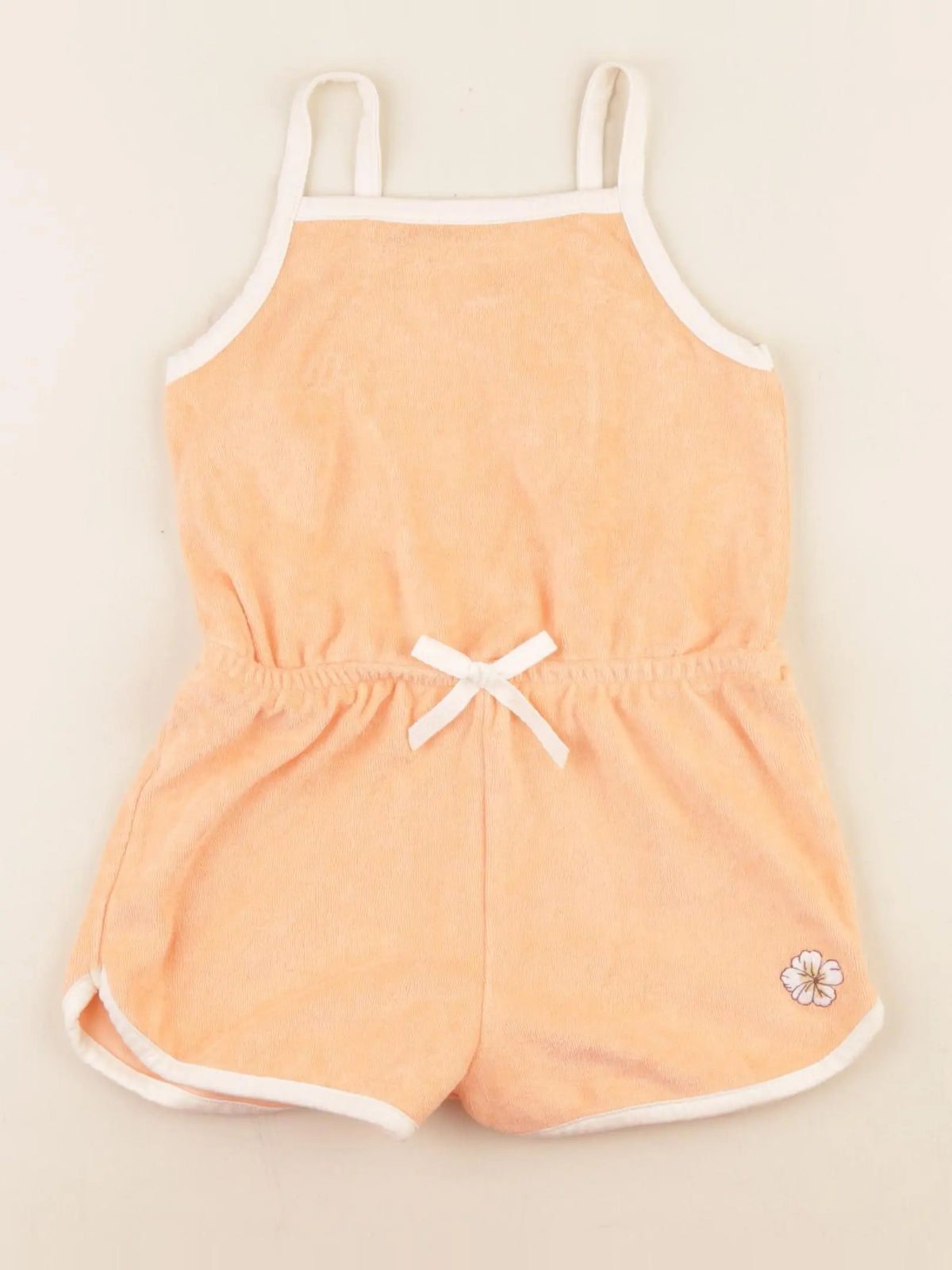 Vertbaudet - combinaison orange - 4 ans