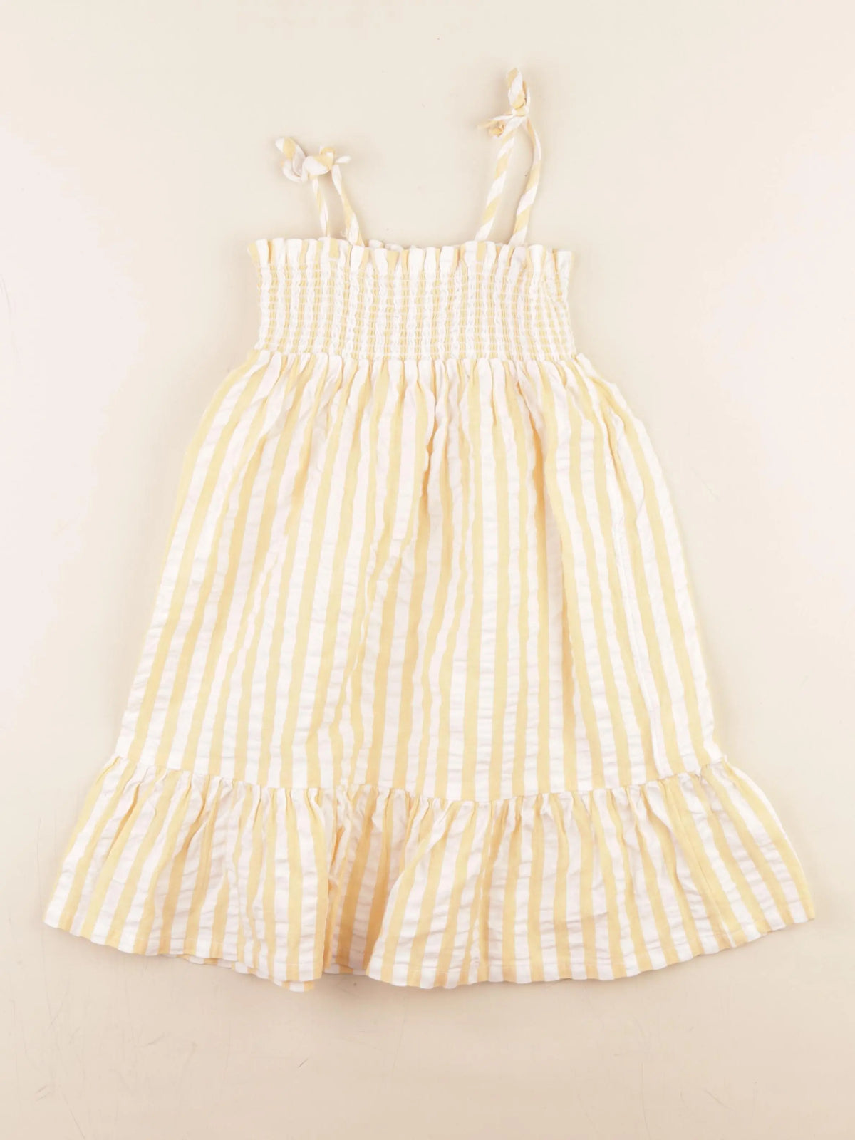 Vertbaudet - robe orange - 4 ans