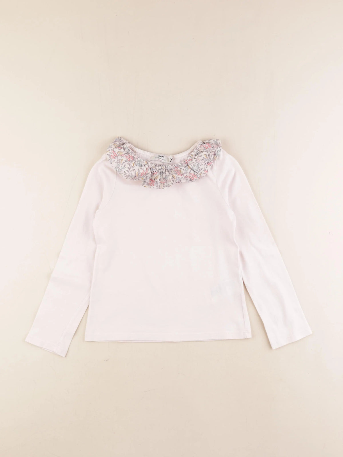 Cyrillus - tee-shirt rose - 8 ans