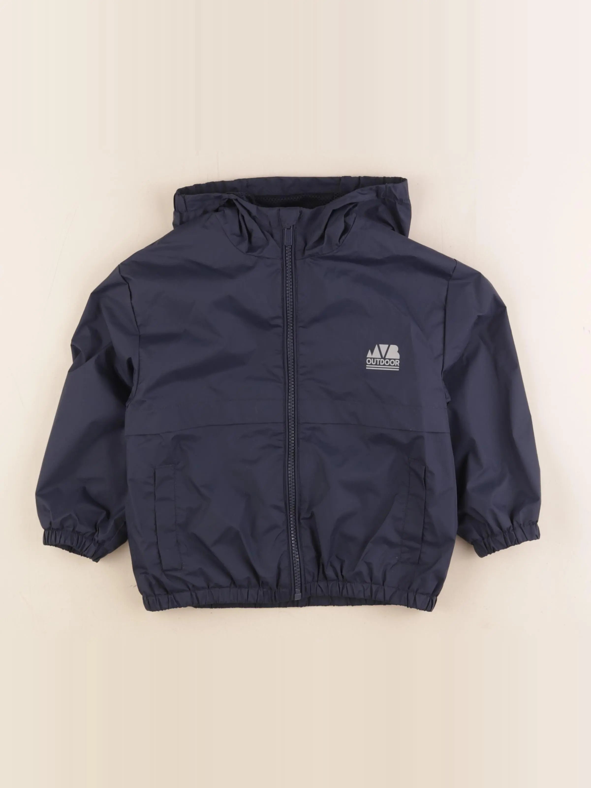 Vertbaudet - coupe-vent bleu - 4 ans