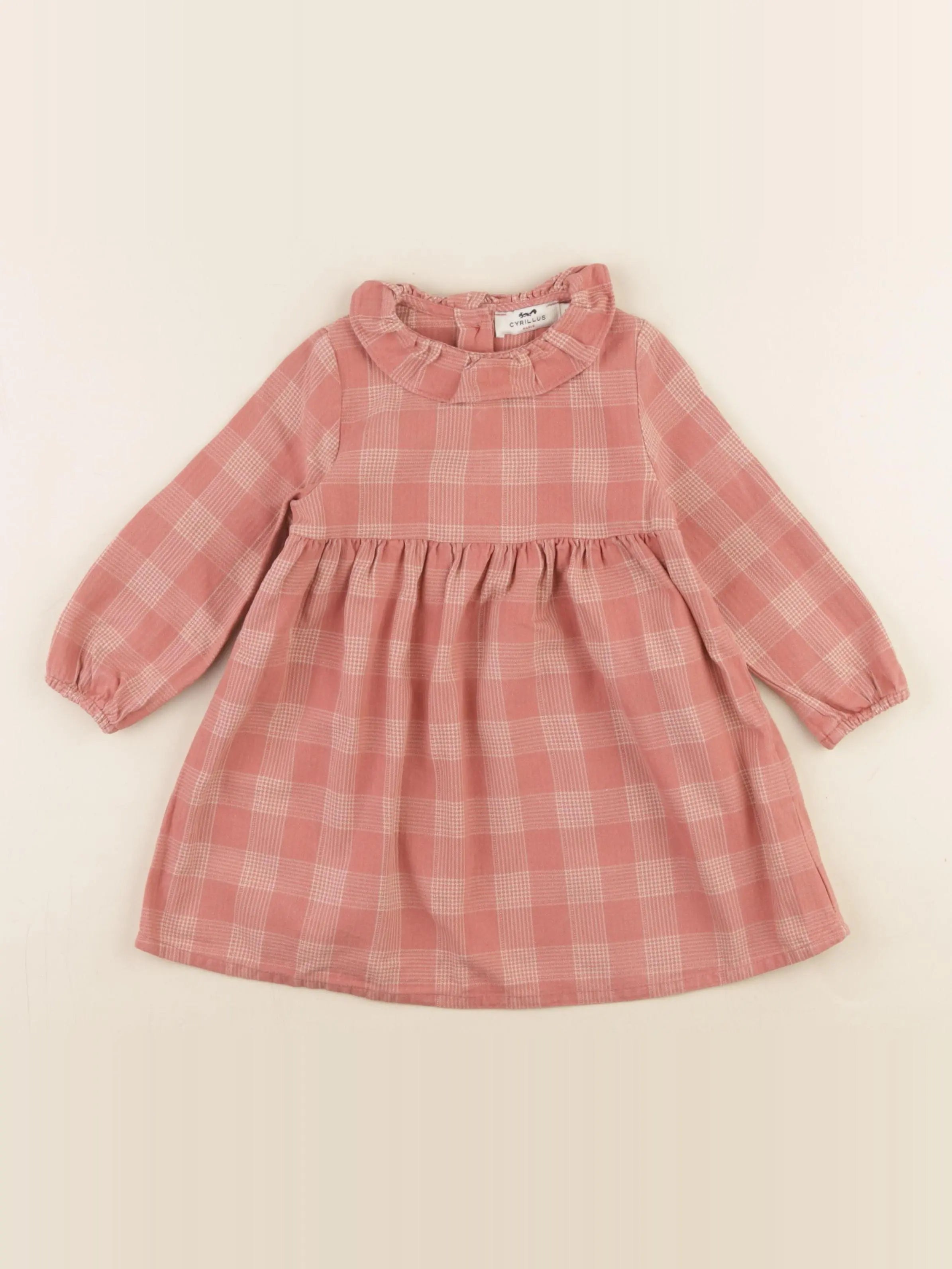 Cyrillus - robe rose - 18 mois