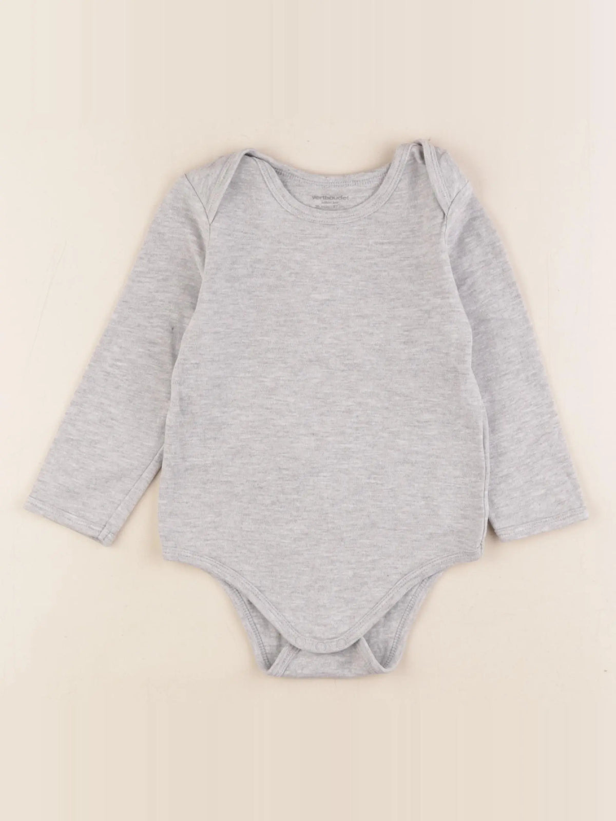 Vertbaudet - body gris - 36 mois