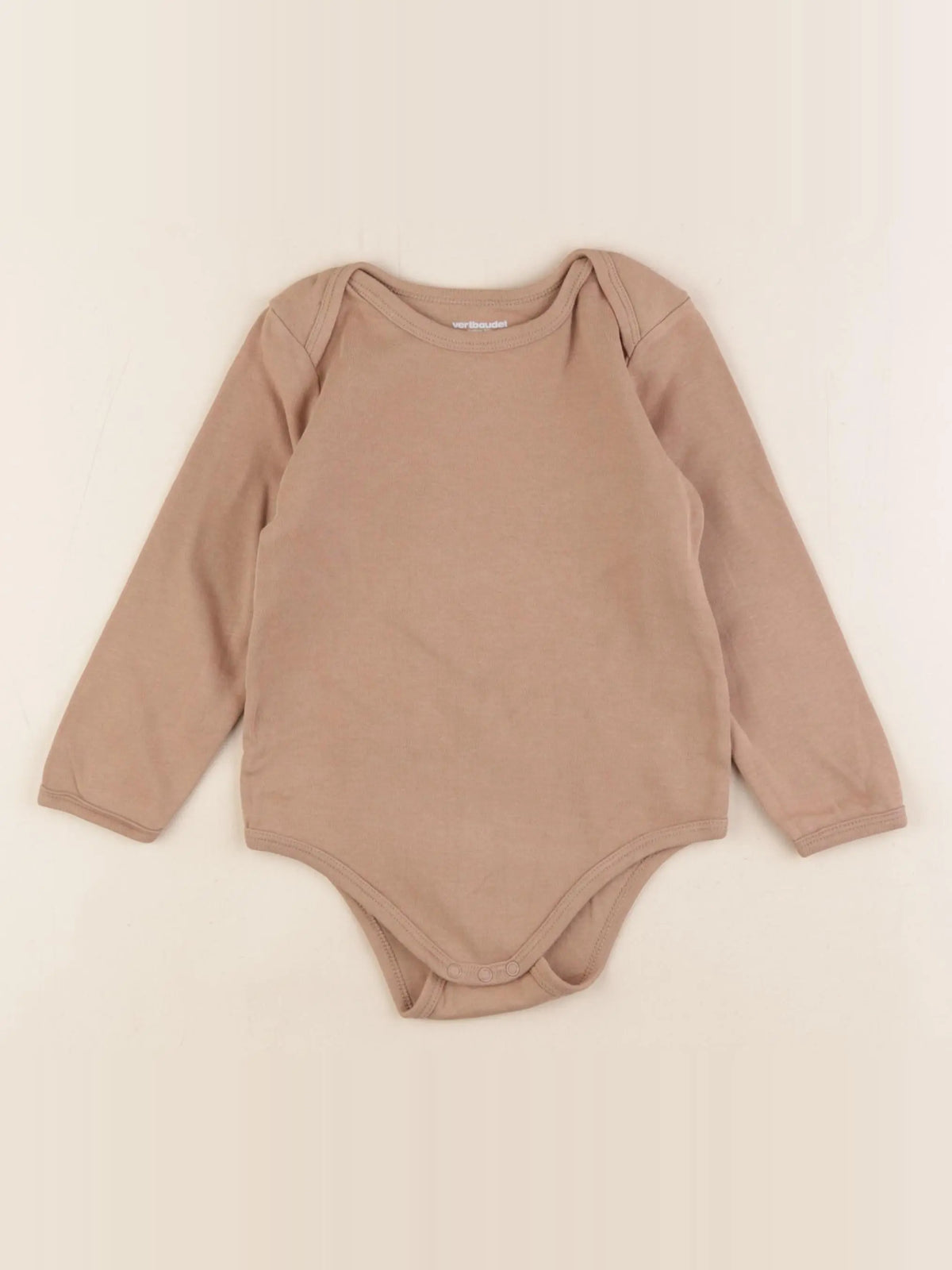 Vertbaudet - body marron - 36 mois
