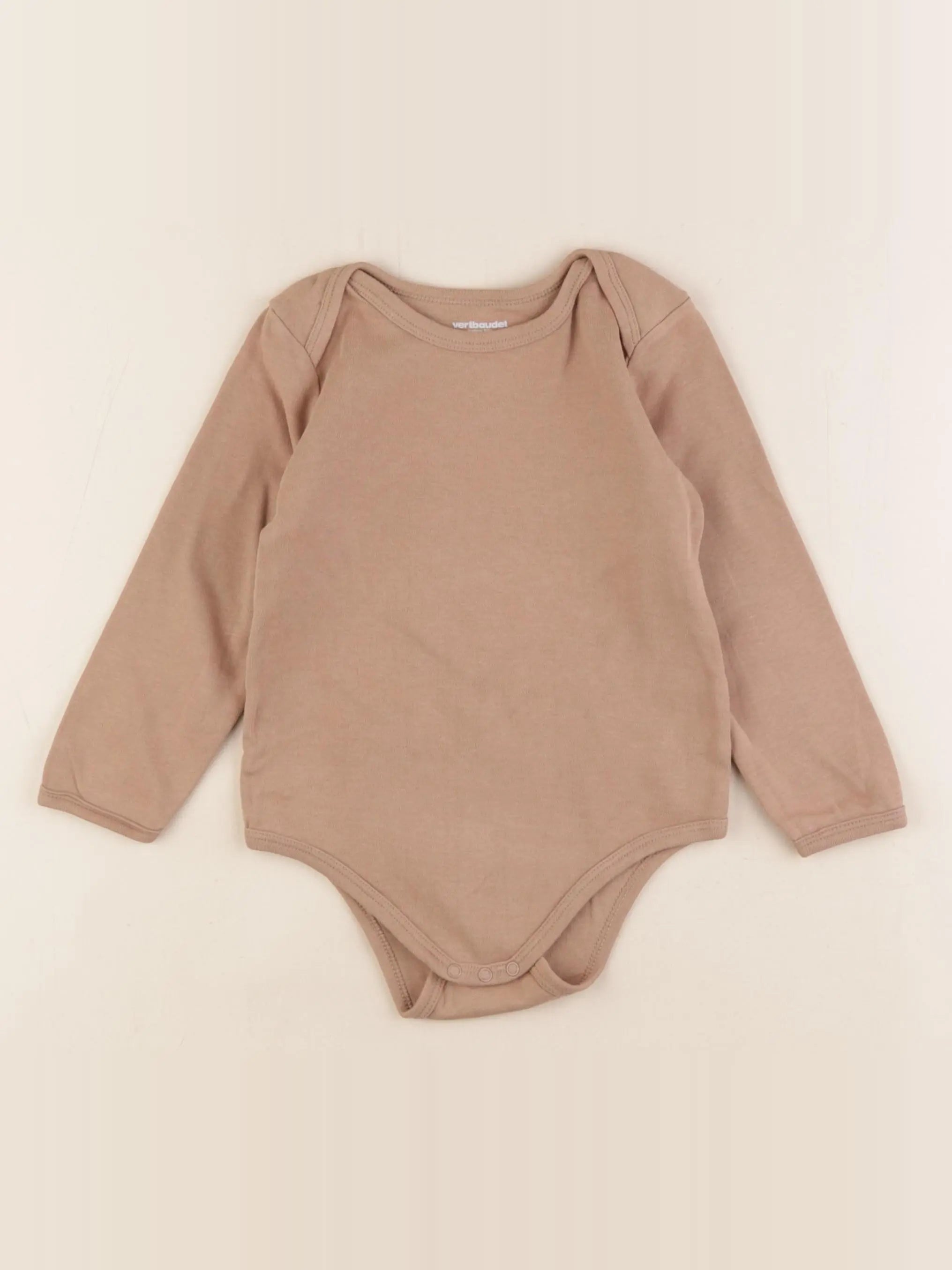 Vertbaudet - body marron - 36 mois