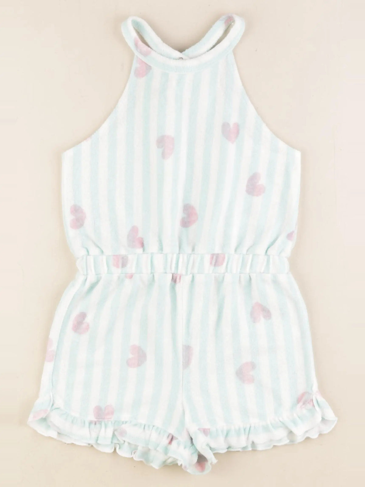 Vertbaudet - combinaison blanc, bleu - 6 ans