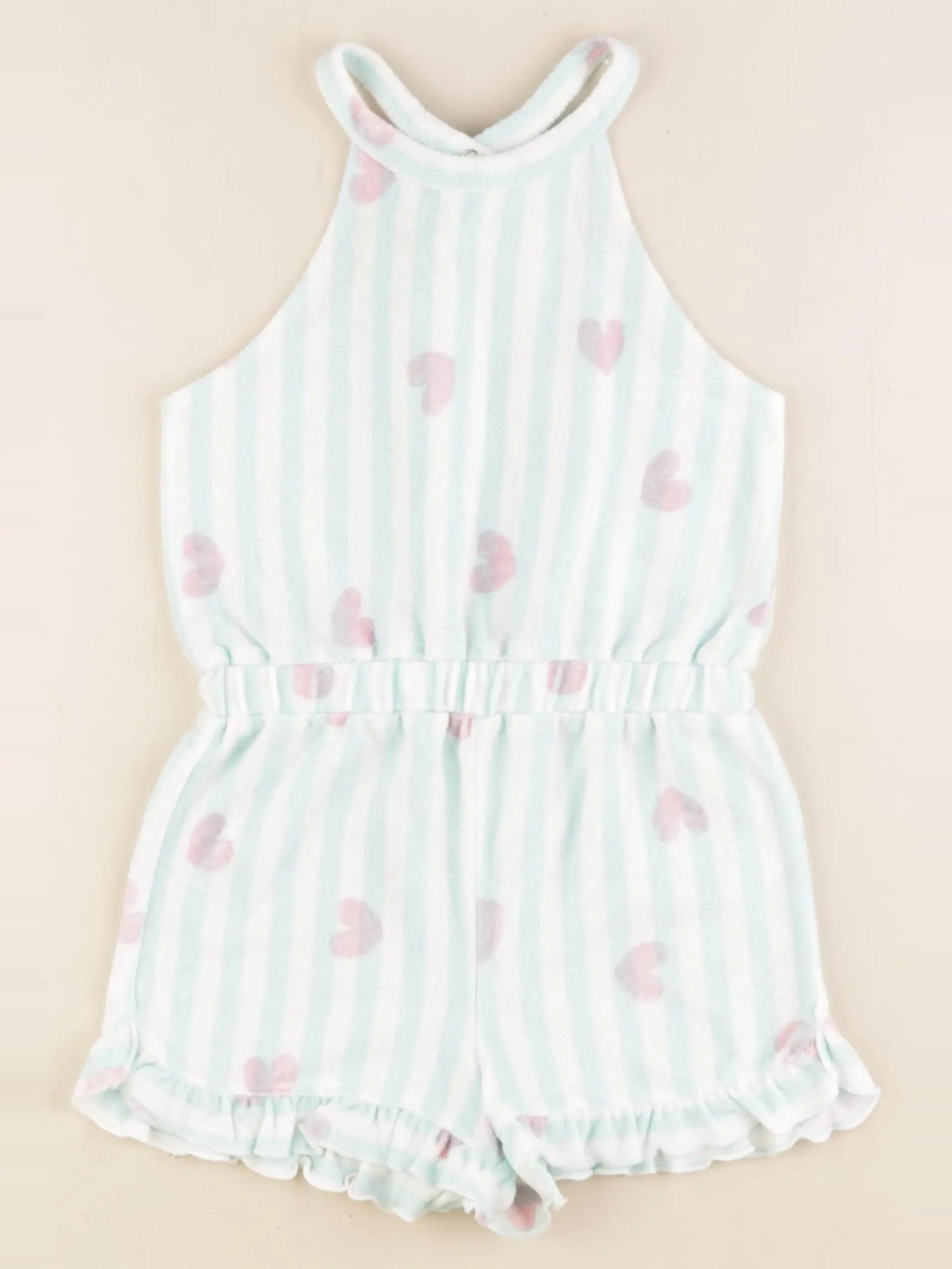 Vertbaudet - combinaison blanc, bleu - 6 ans