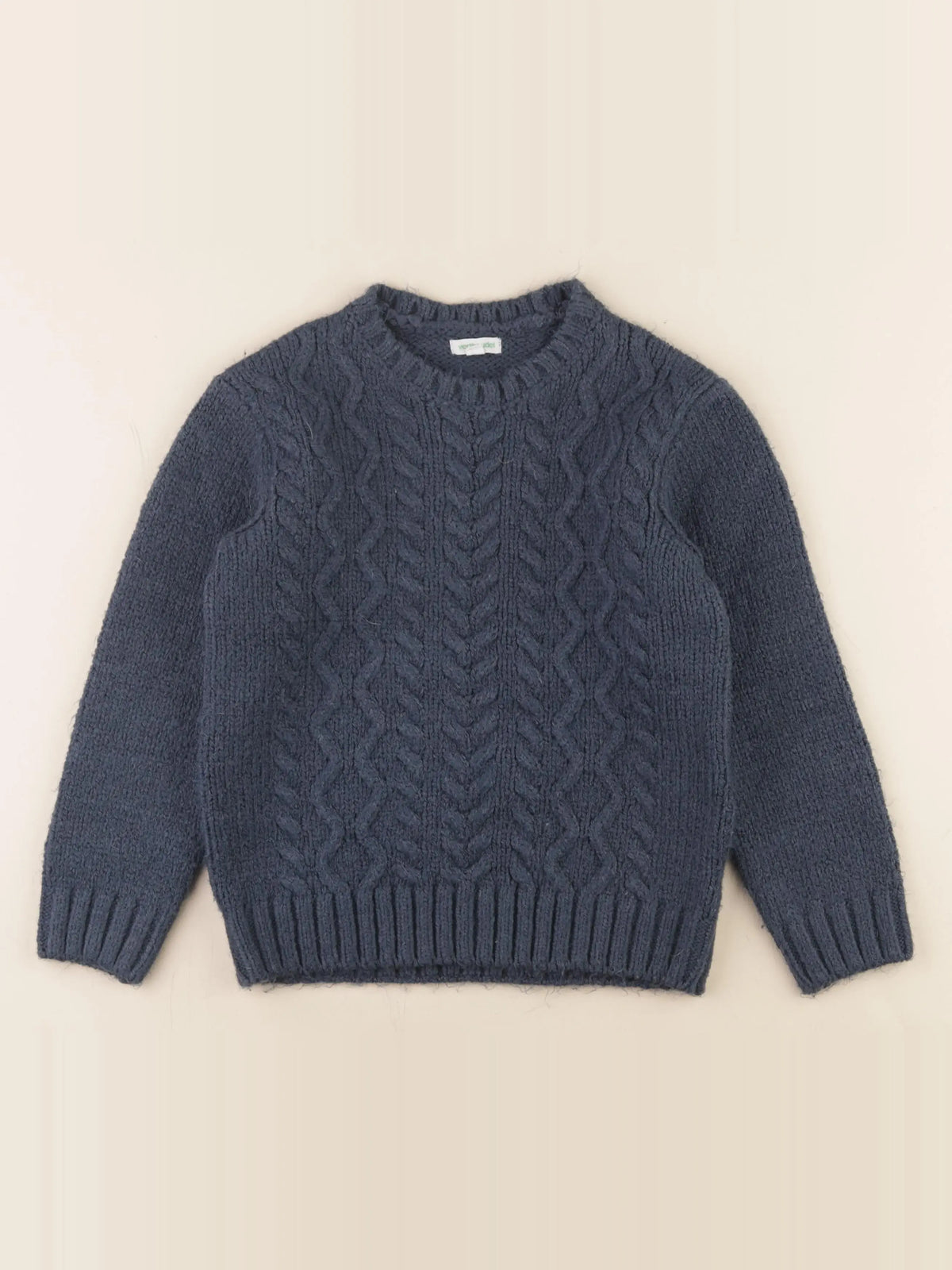 Vertbaudet - pull bleu - 8 ans