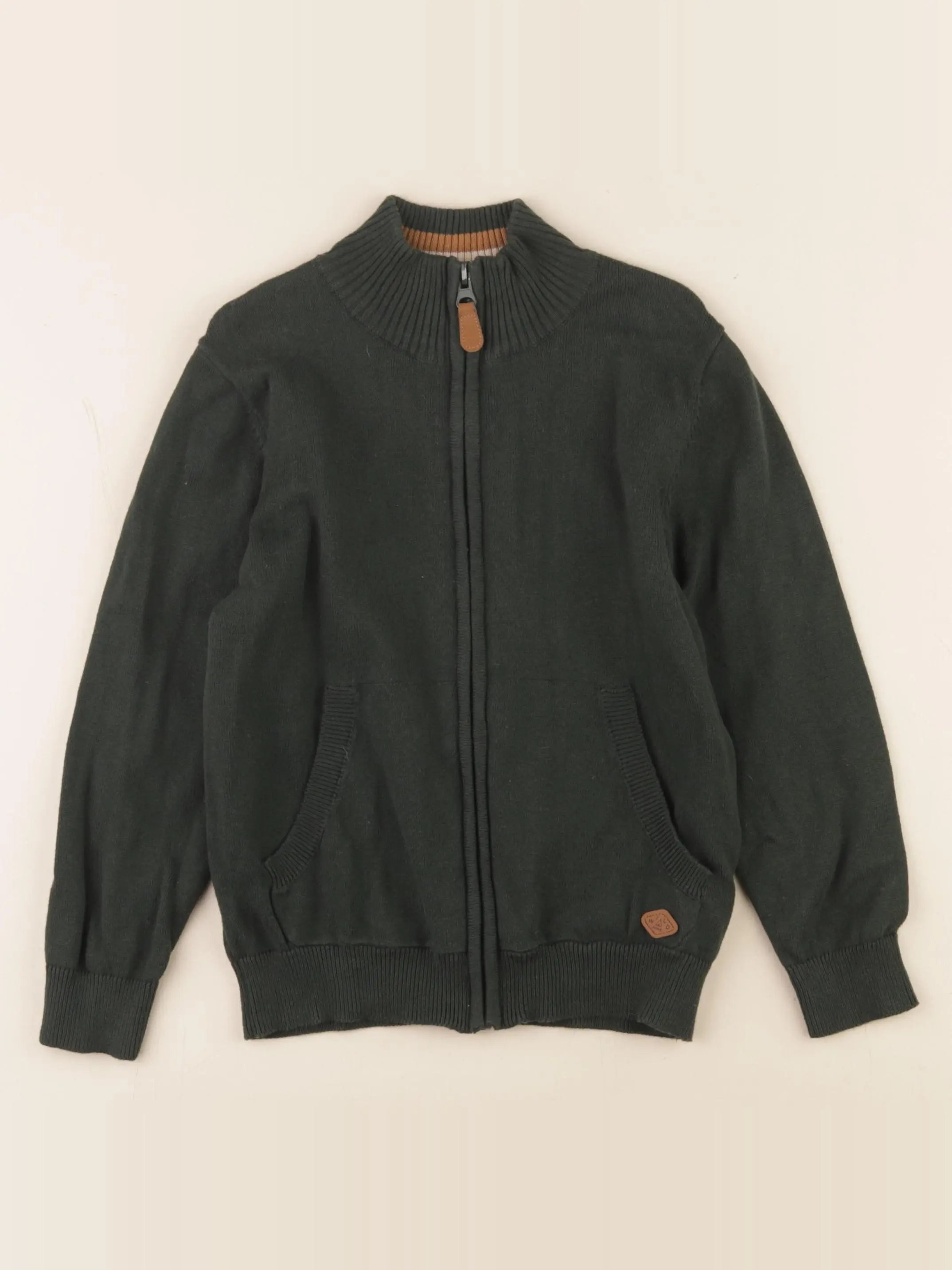 Vertbaudet - gilet vert - 8 ans