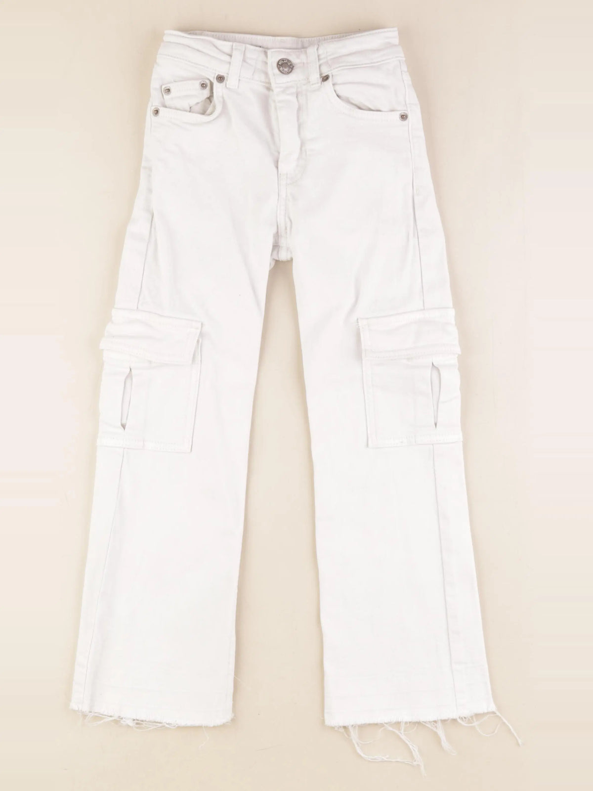Zara - jean blanc - 7 ans