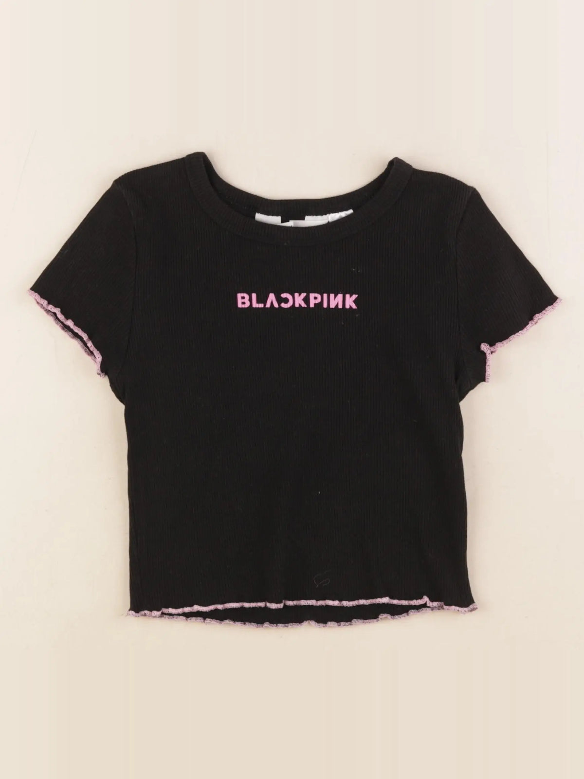 H&M - tee-shirt noir - 8/10 ans