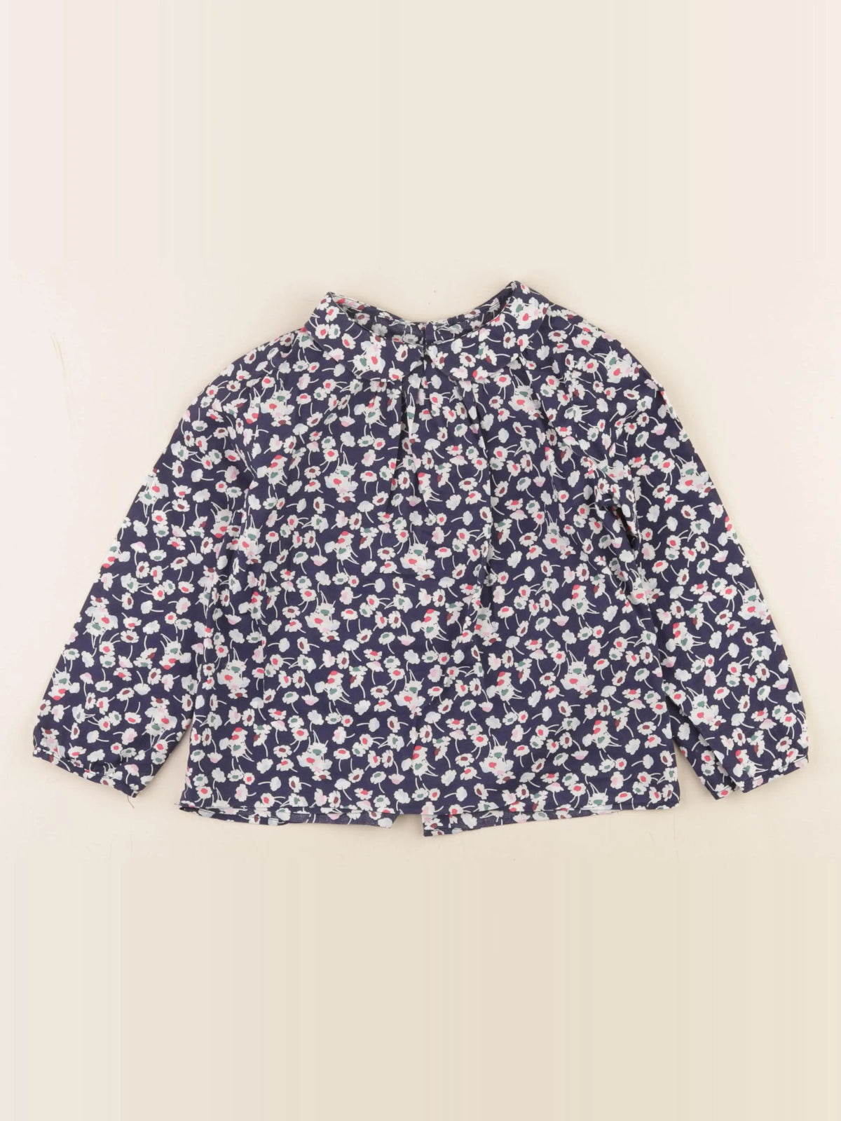 Jacadi - blouse liberty bleu - 4 ans
