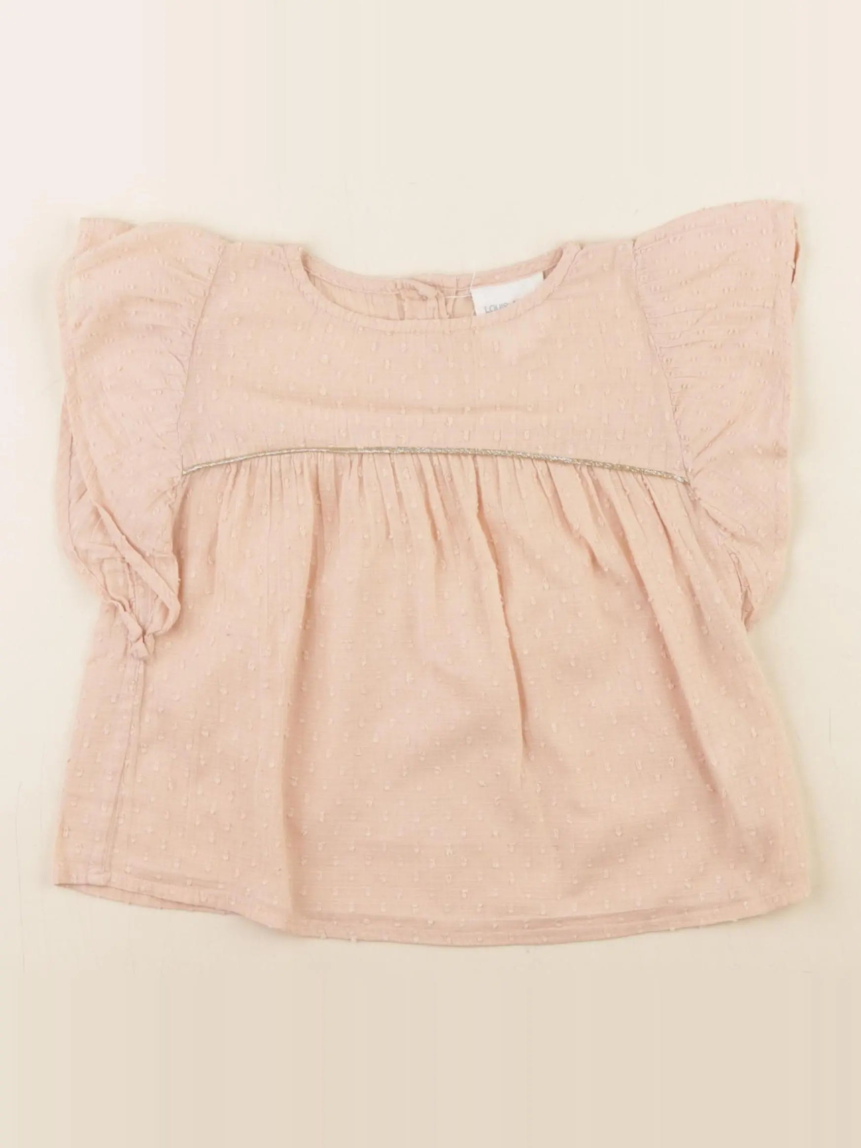 Louis Louise - blouse beige - 3 ans