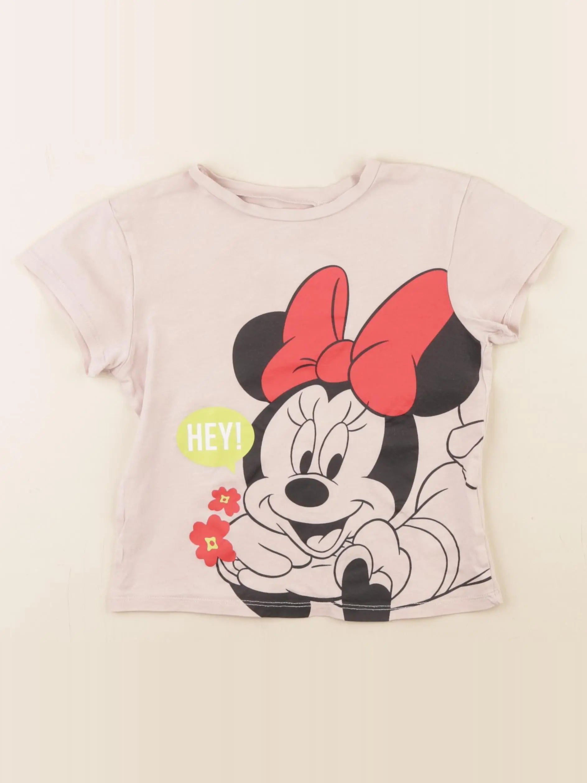 H&M - tee-shirt rose - 2/4 ans