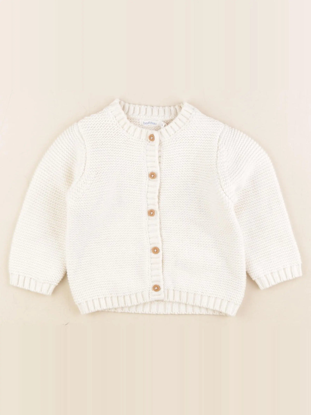 Boutchou - gilet beige - 12 mois