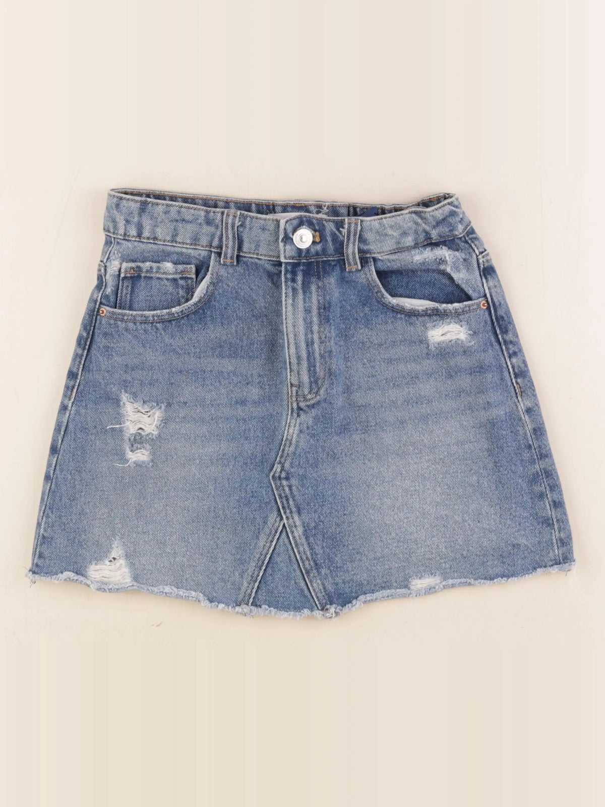 Zara - jupe bleu - 9 ans