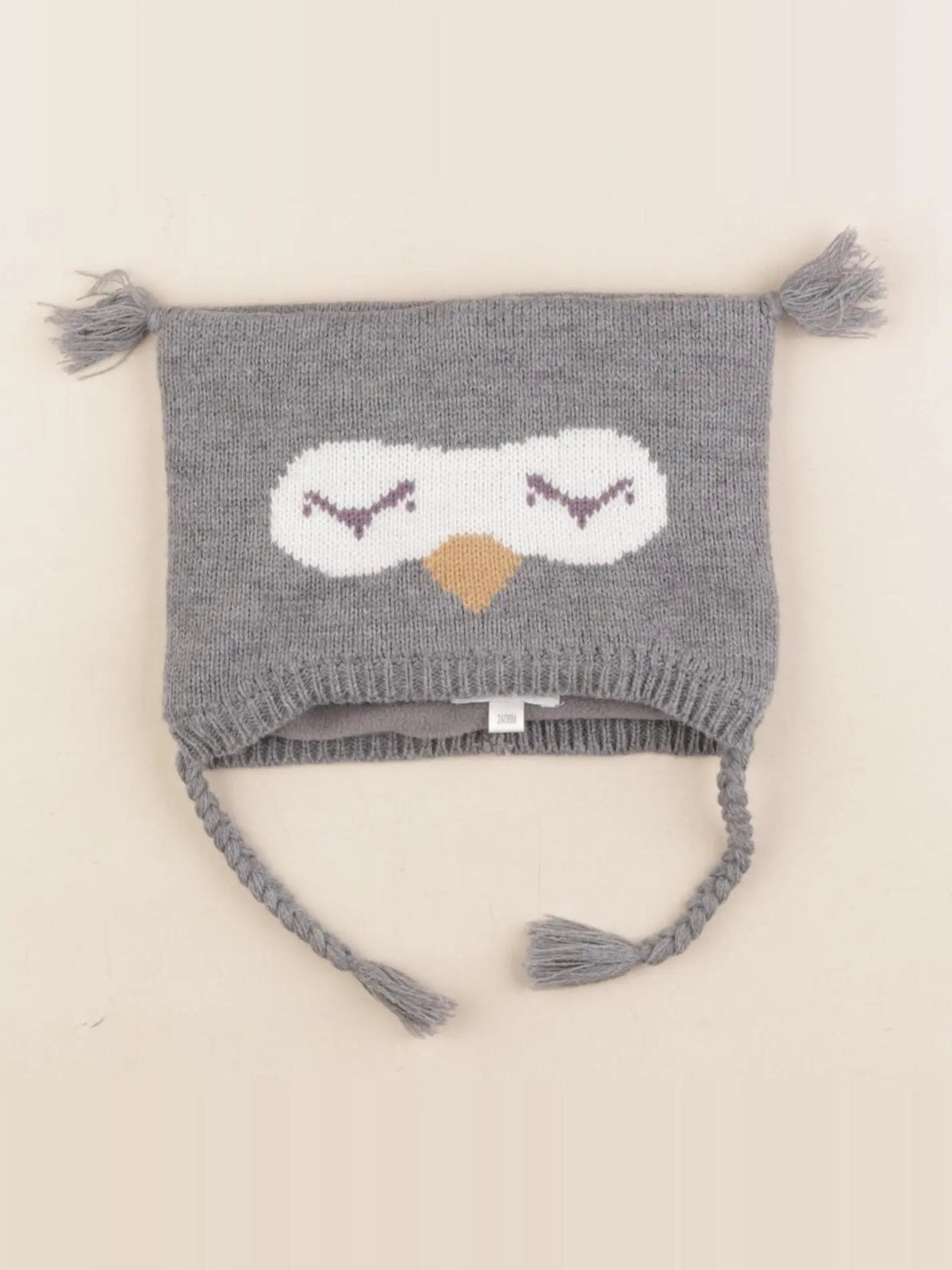 Vertbaudet - bonnet gris - 24/36 mois