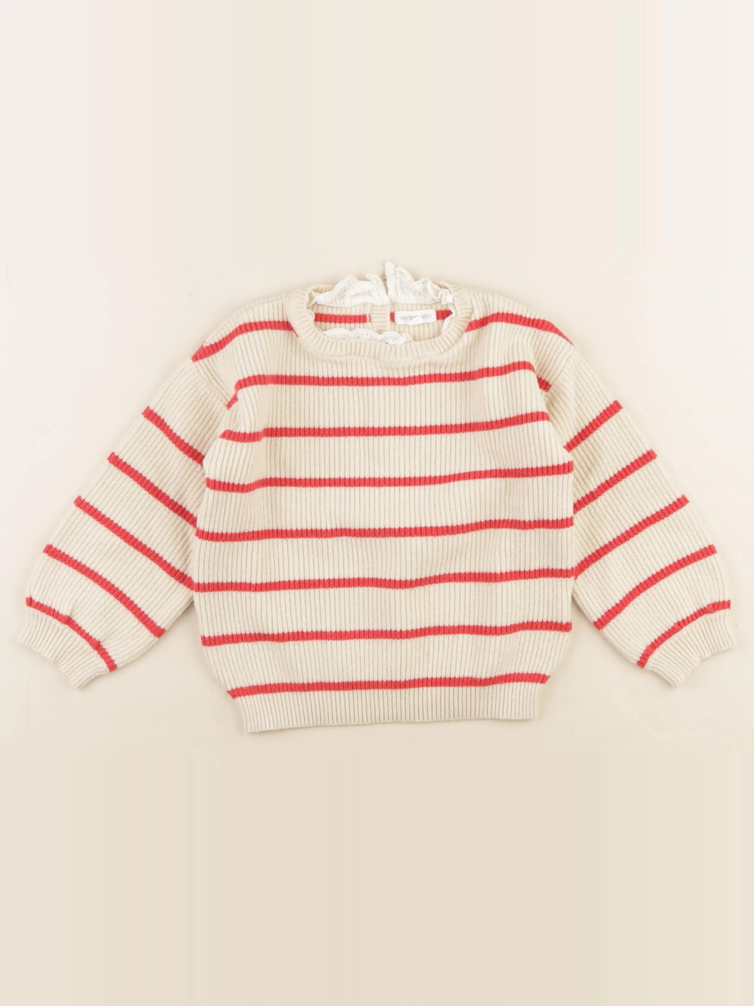 Vertbaudet - pull multicolore - 4 ans