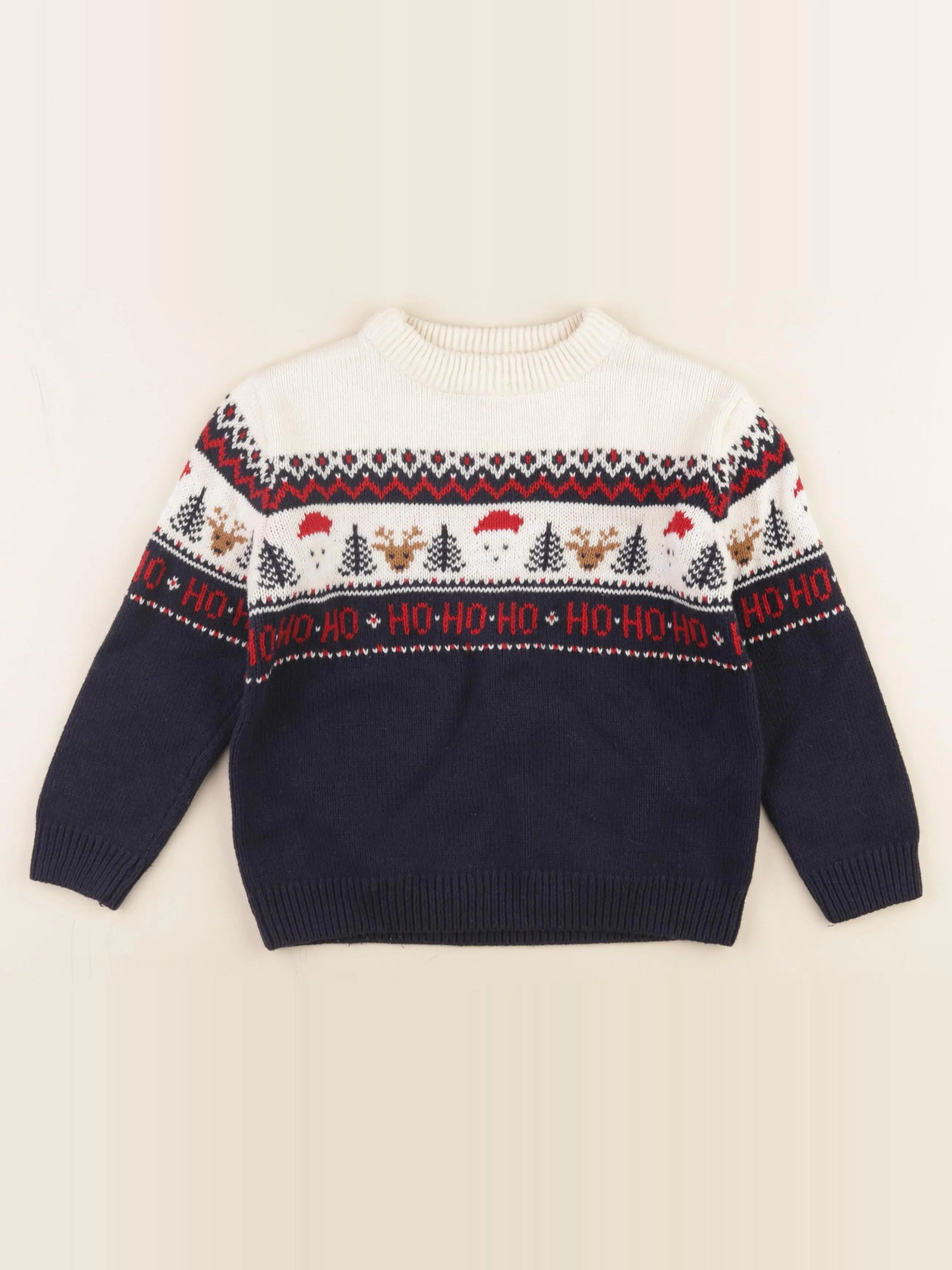 Vertbaudet - pull multicolore - 6 ans