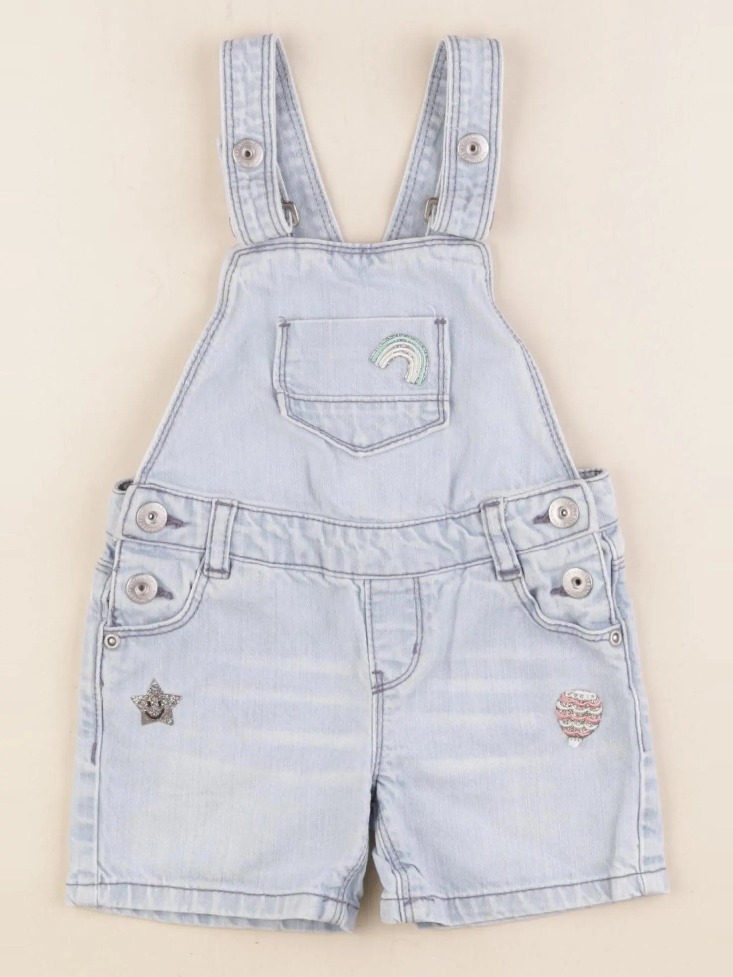 Vertbaudet - salopette bleu - 3 ans