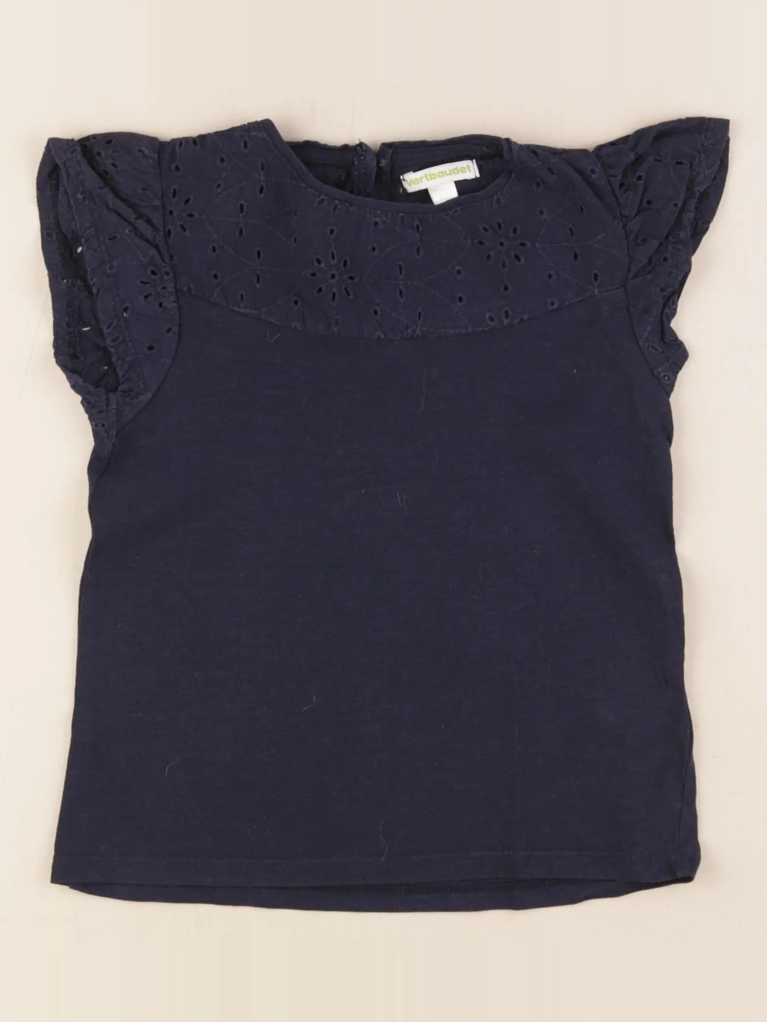 Vertbaudet - tee-shirt bleu - 6 ans